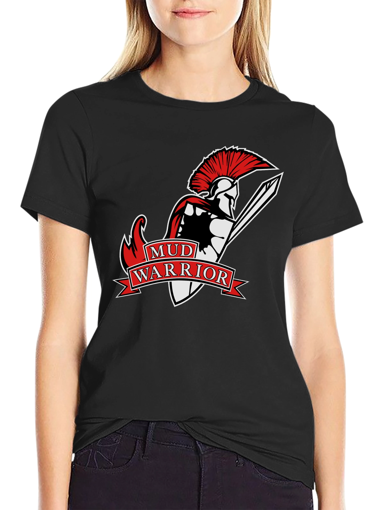 Mud Warrior T-Shirt - Spartan Graphic Tee