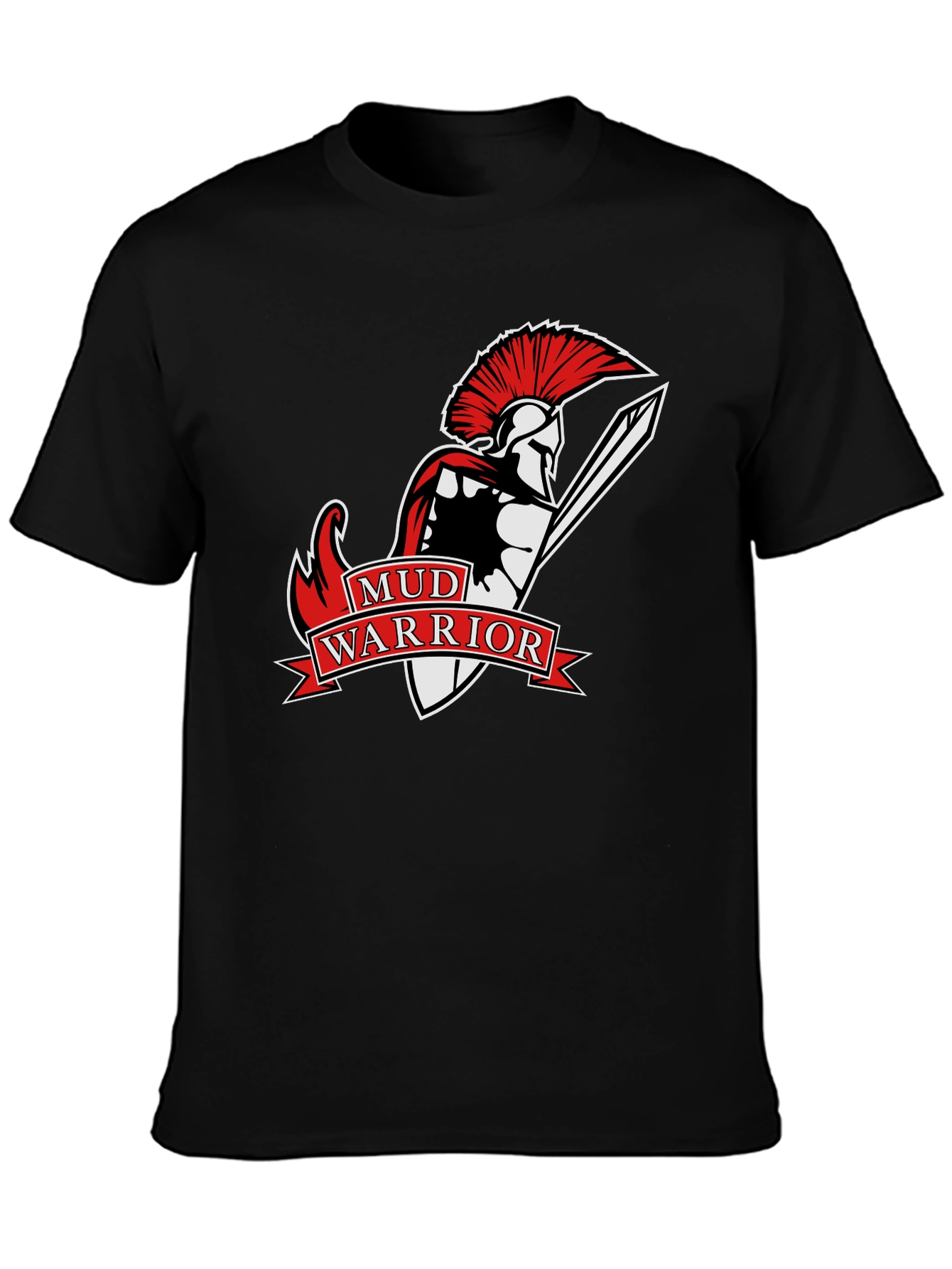 Mud Warrior T-Shirt - Spartan Graphic Tee