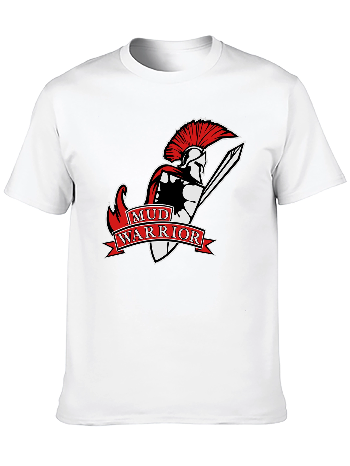 Mud Warrior T-Shirt - Spartan Graphic Tee