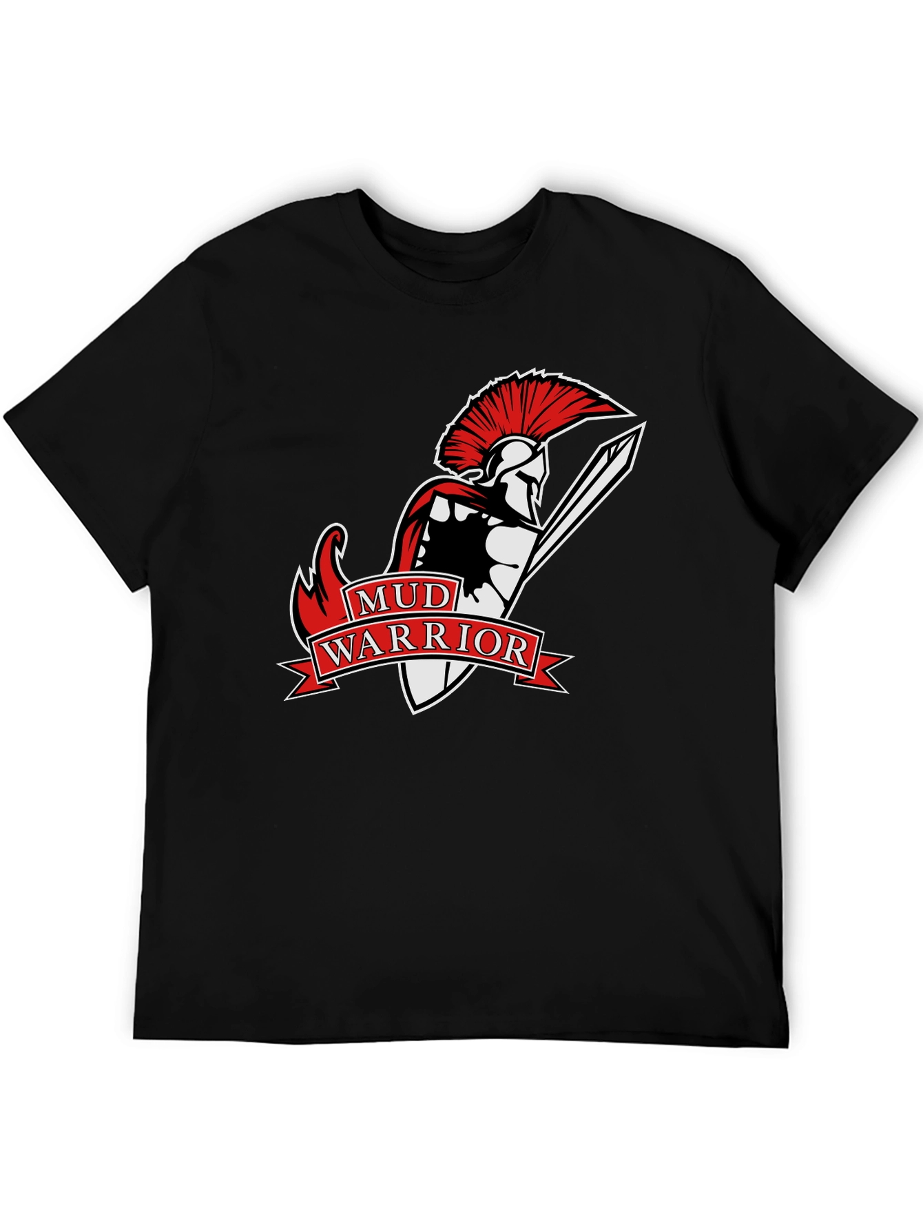 Mud Warrior T-Shirt - Spartan Graphic Tee