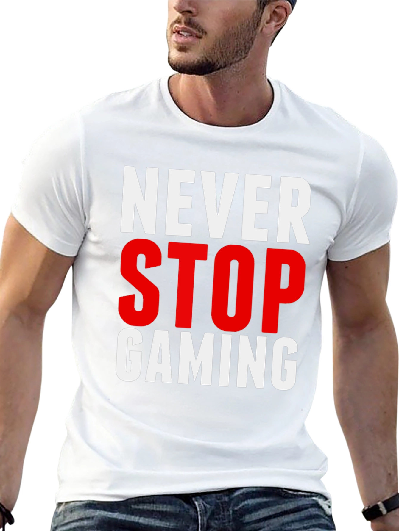 Never Stop Gaming T-Shirt