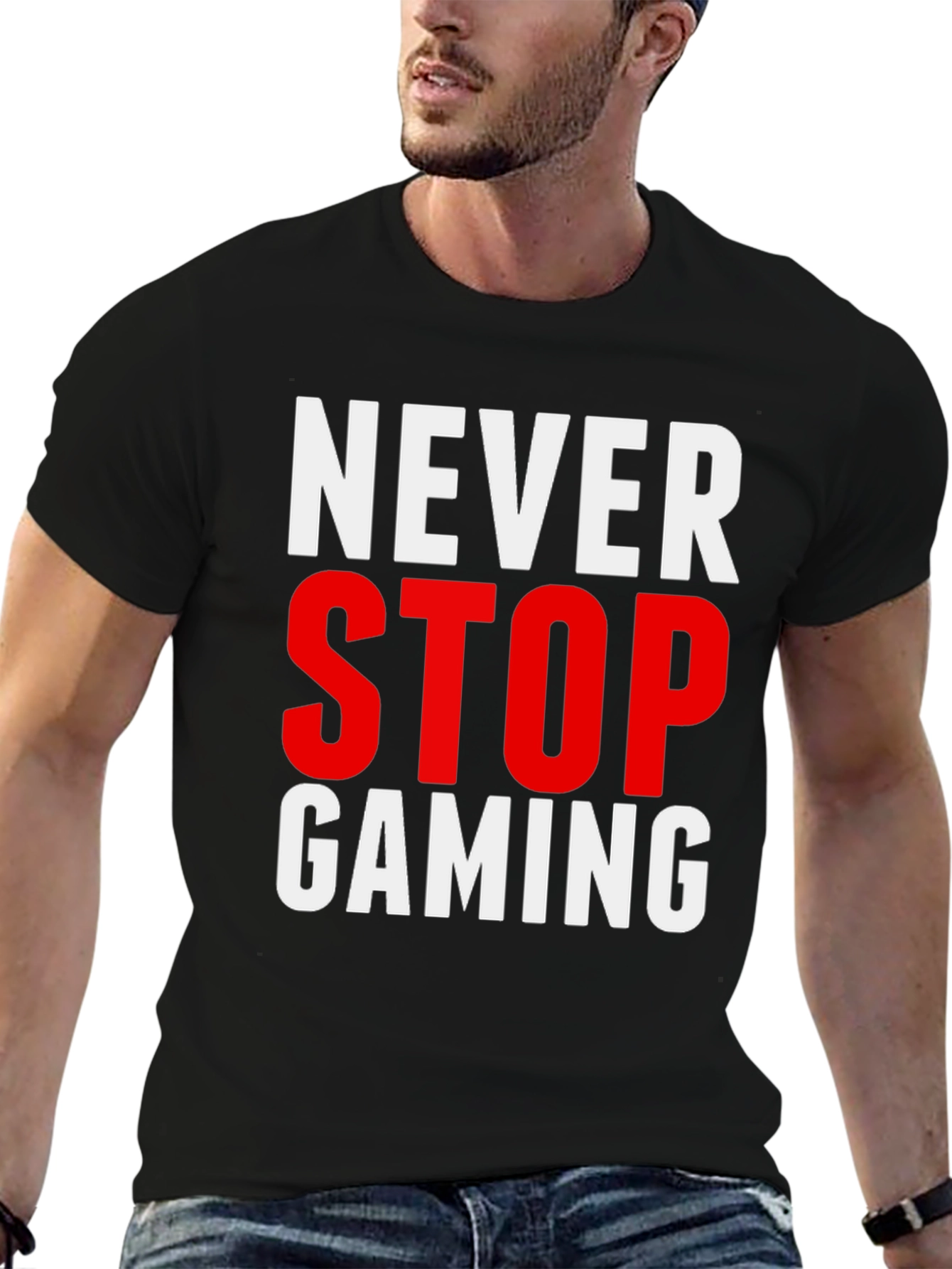 Never Stop Gaming T-Shirt