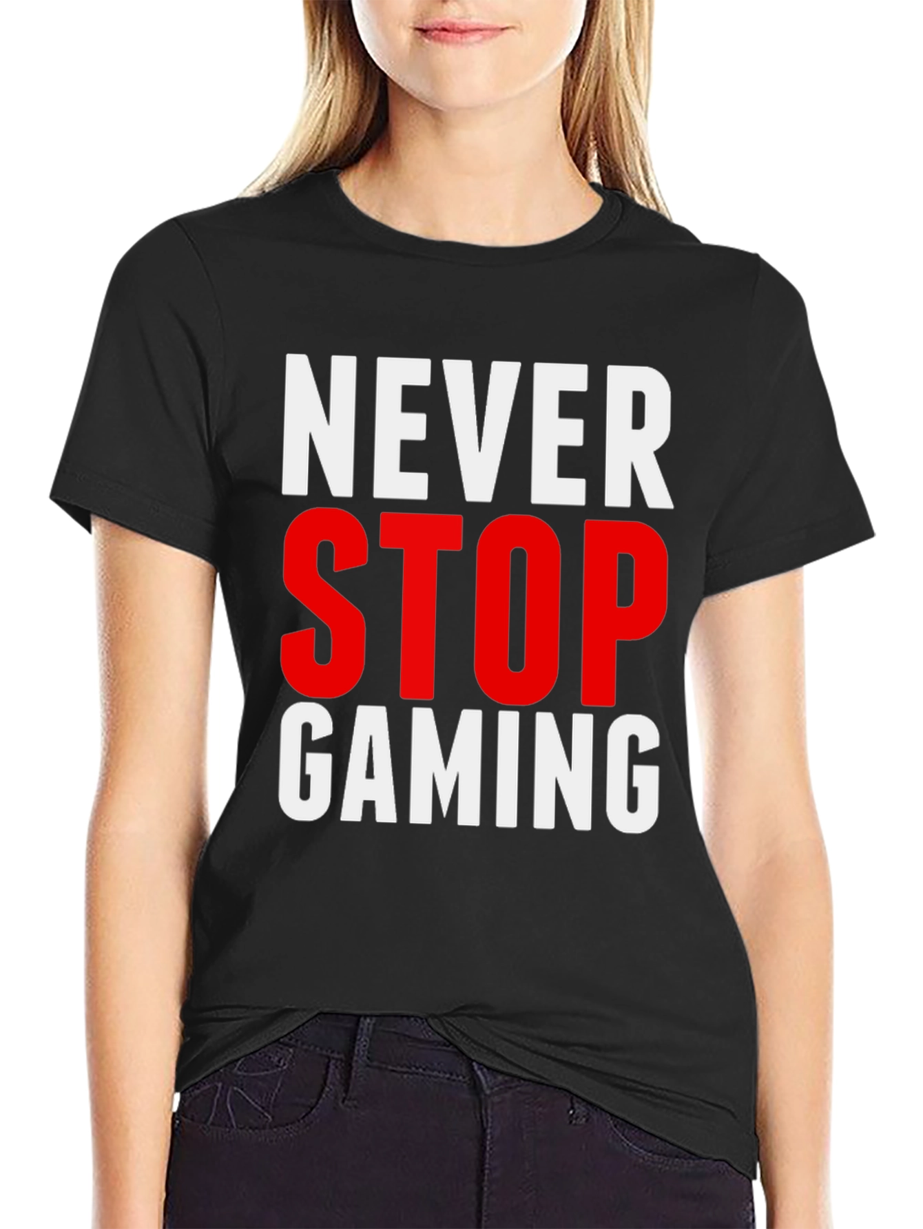 Never Stop Gaming T-Shirt