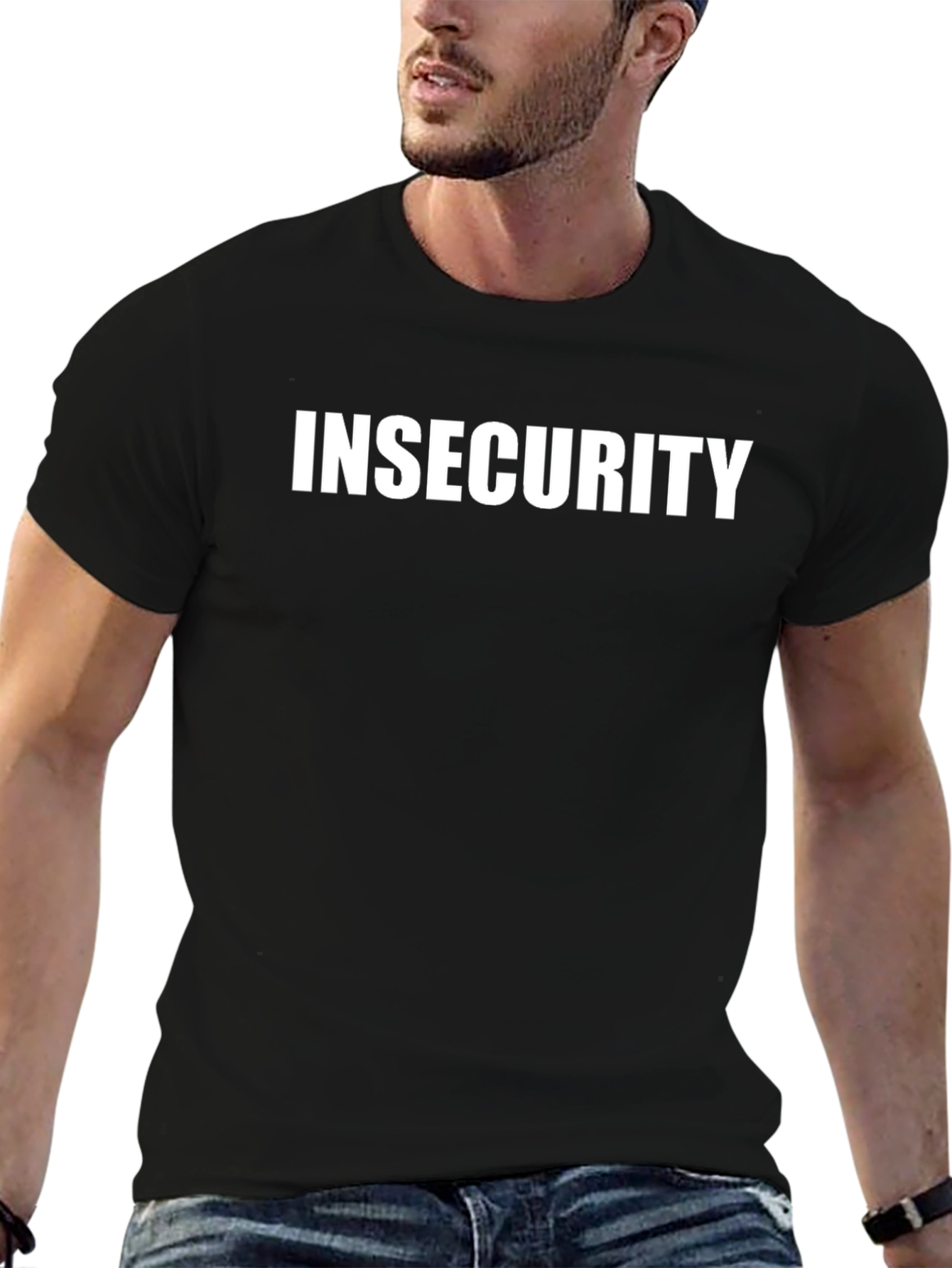 Insecurity Graphic Tee - Black