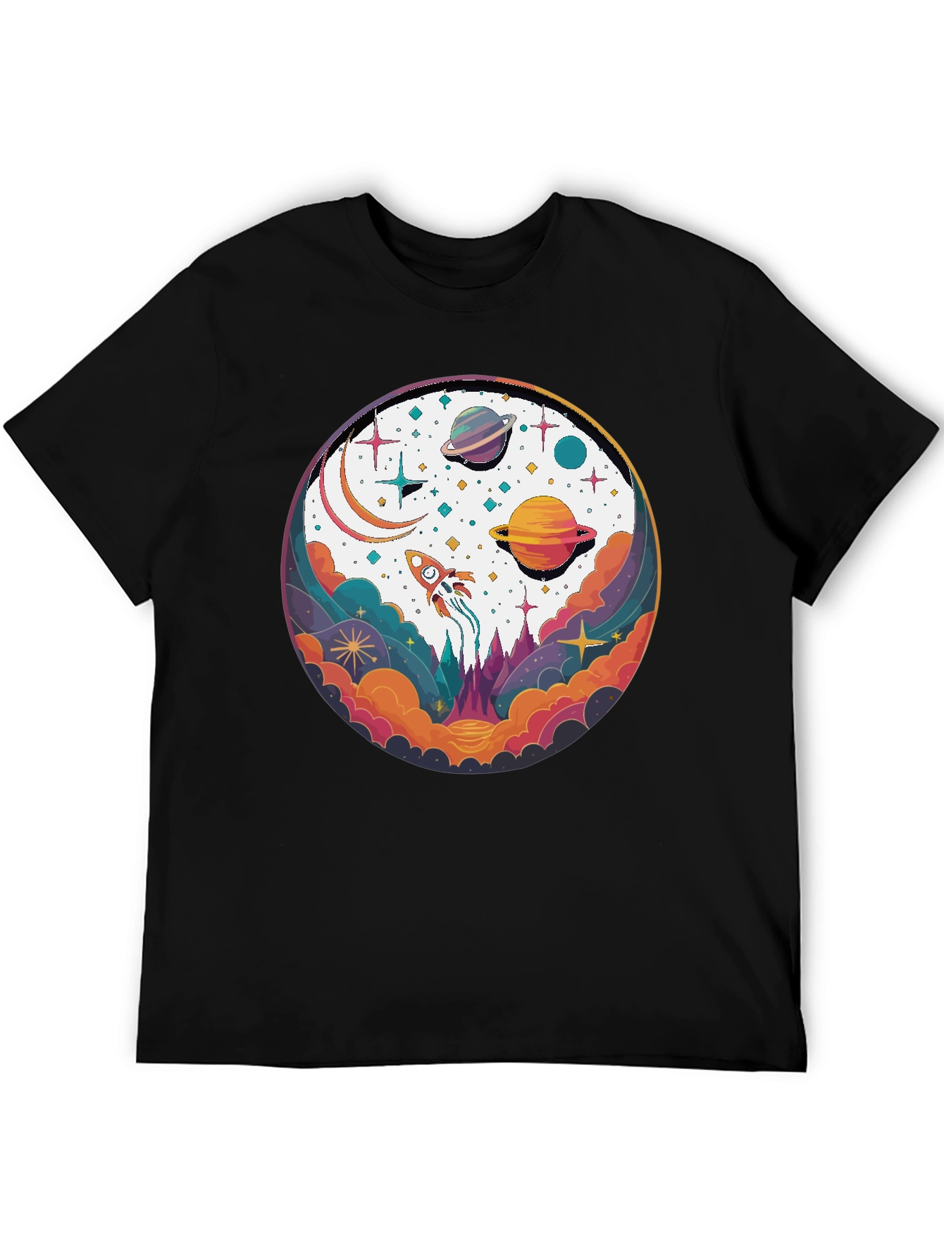 Space Dreams T-Shirt - Cosmic Graphic Tee