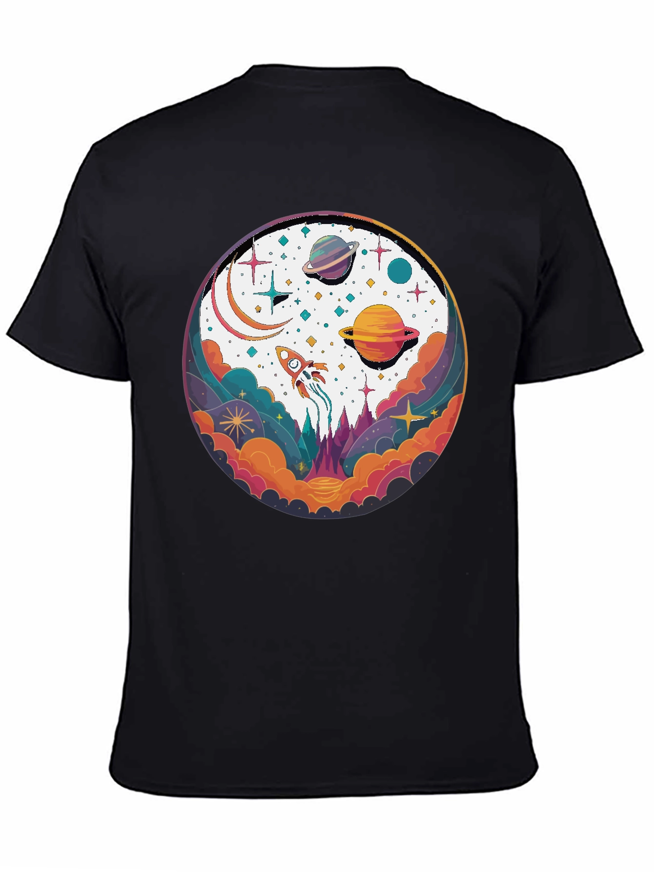 Space Dreams T-Shirt - Cosmic Graphic Tee
