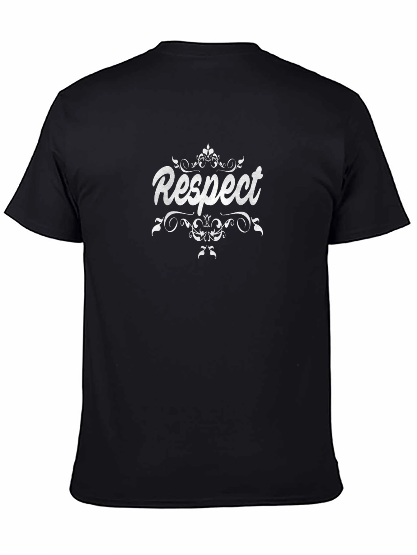 Respect Graphic Tee - Mens Black T-Shirt