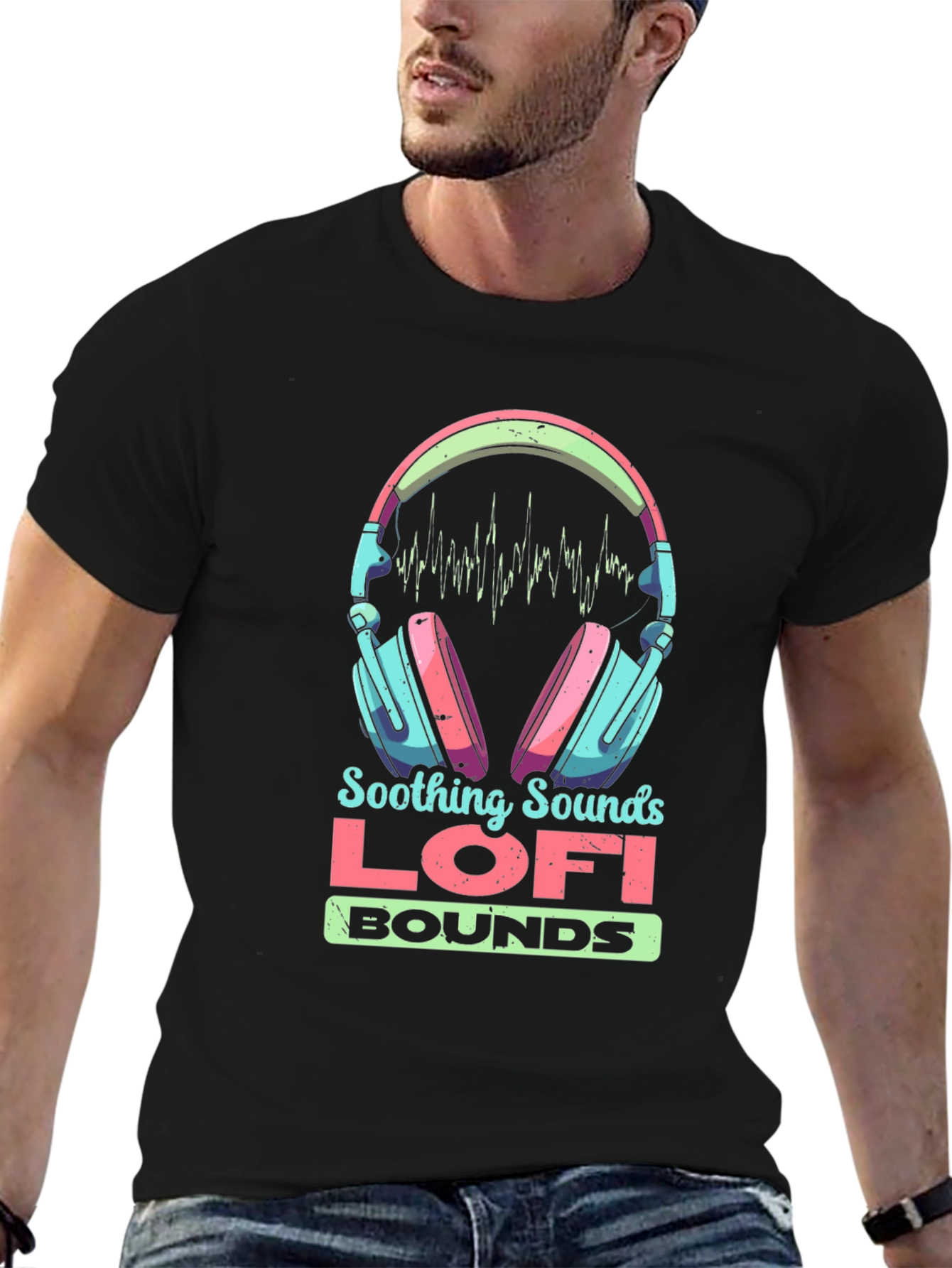 Lofi Beats T-Shirt - Soothing Sounds
