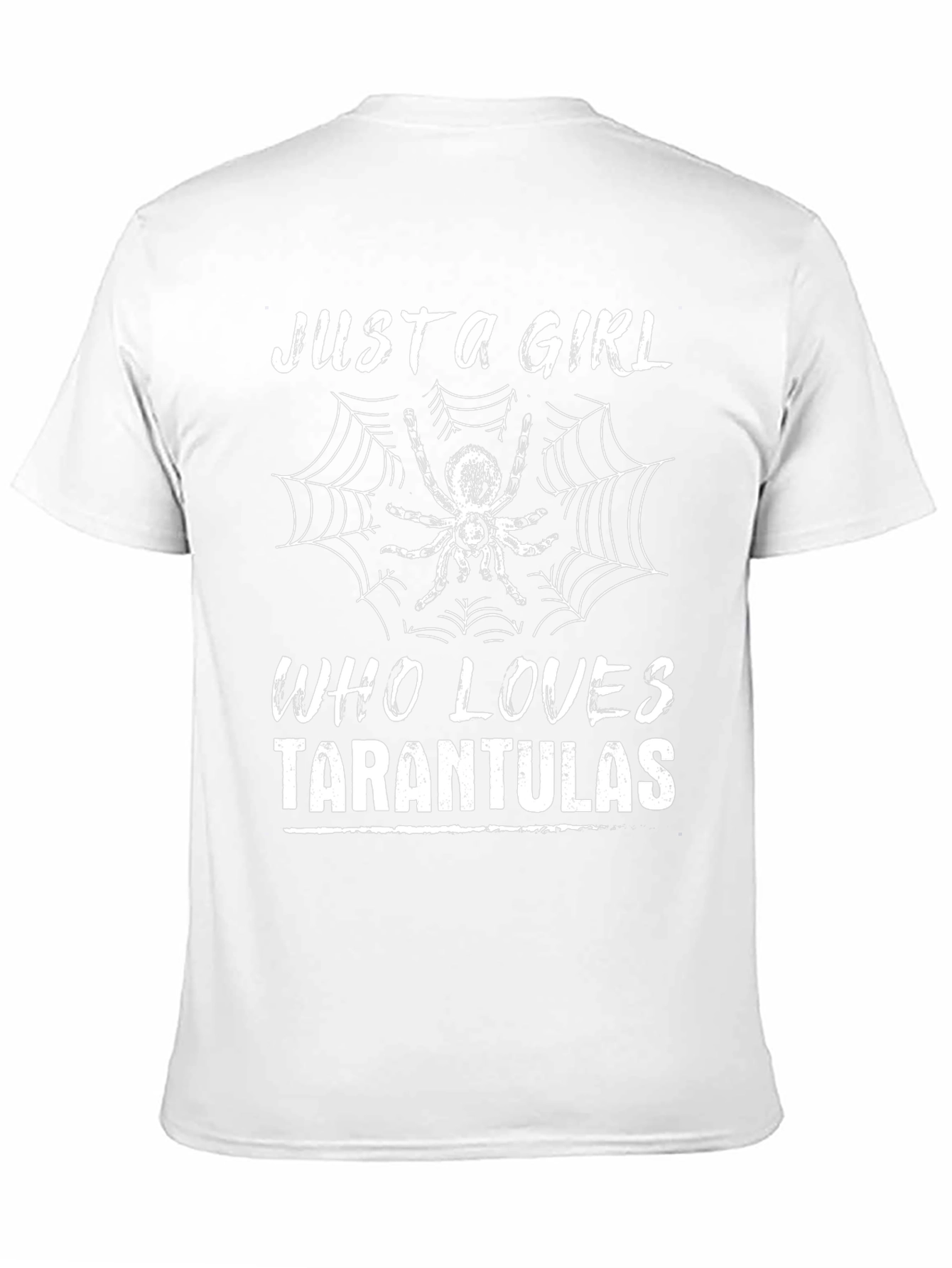 Just a Girl Who Loves Tarantulas Graphic Tee