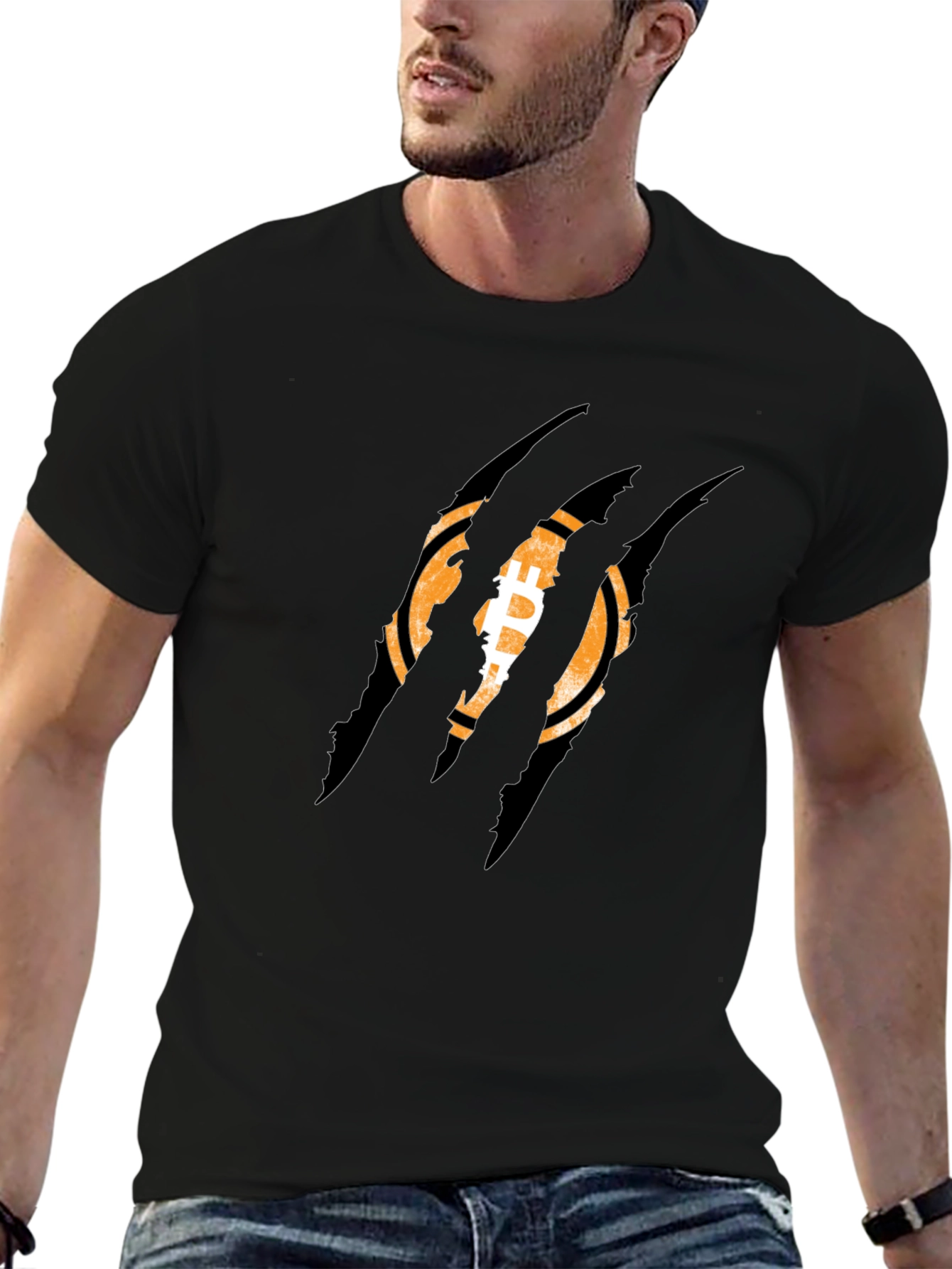 Bitcoin Claw T-Shirt - Crypto Fashion