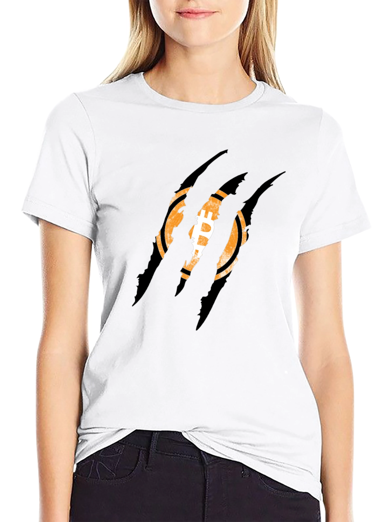 Bitcoin Claw T-Shirt - Crypto Fashion