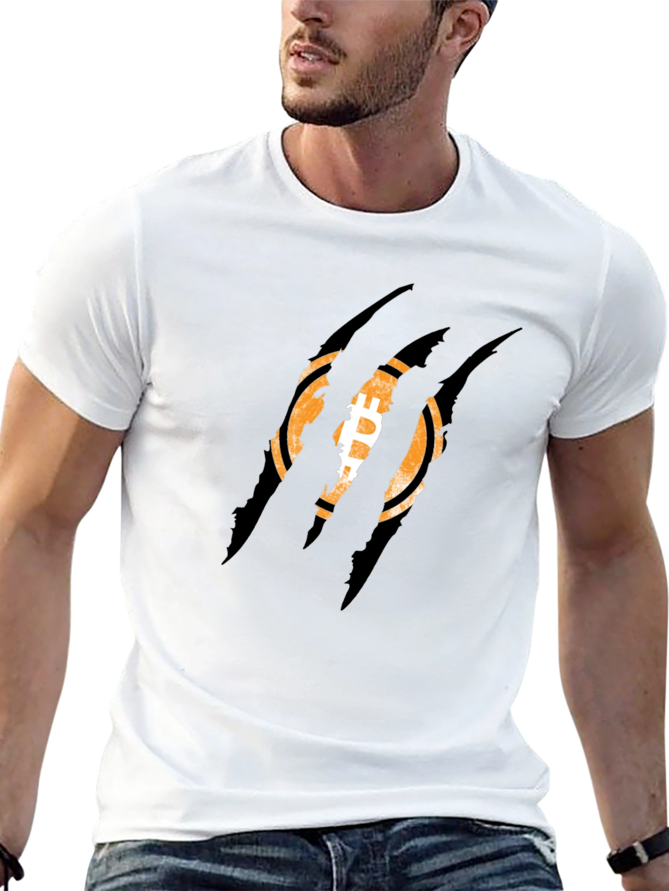Bitcoin Claw T-Shirt - Crypto Fashion
