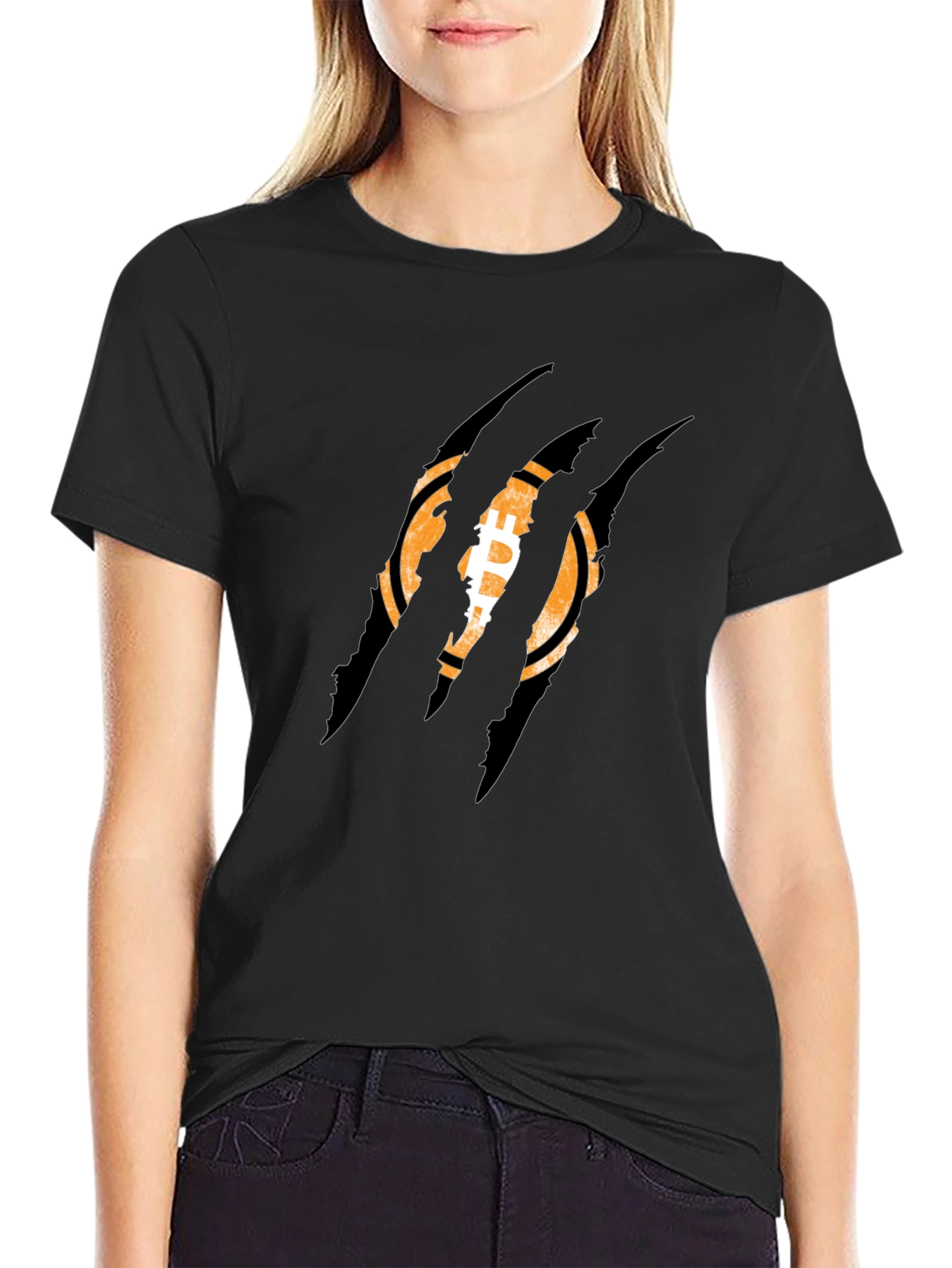 Bitcoin Claw T-Shirt - Crypto Fashion