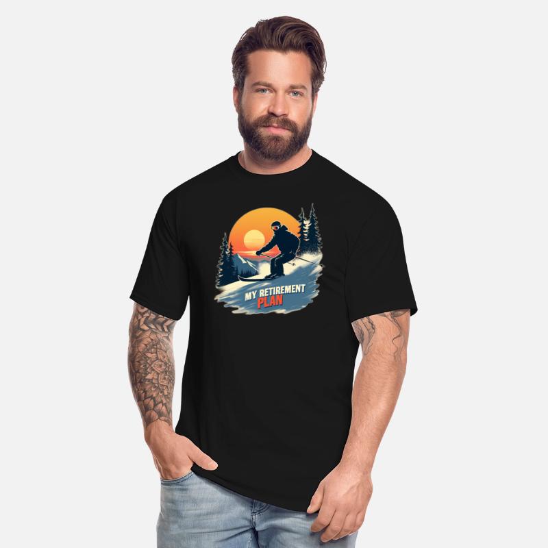 My Retirement Plan - Skiing Enthusiast T-Shirt