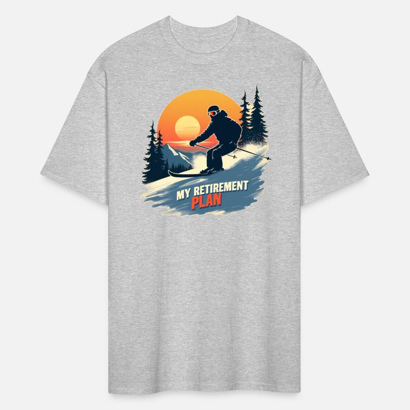 My Retirement Plan - Skiing Enthusiast T-Shirt