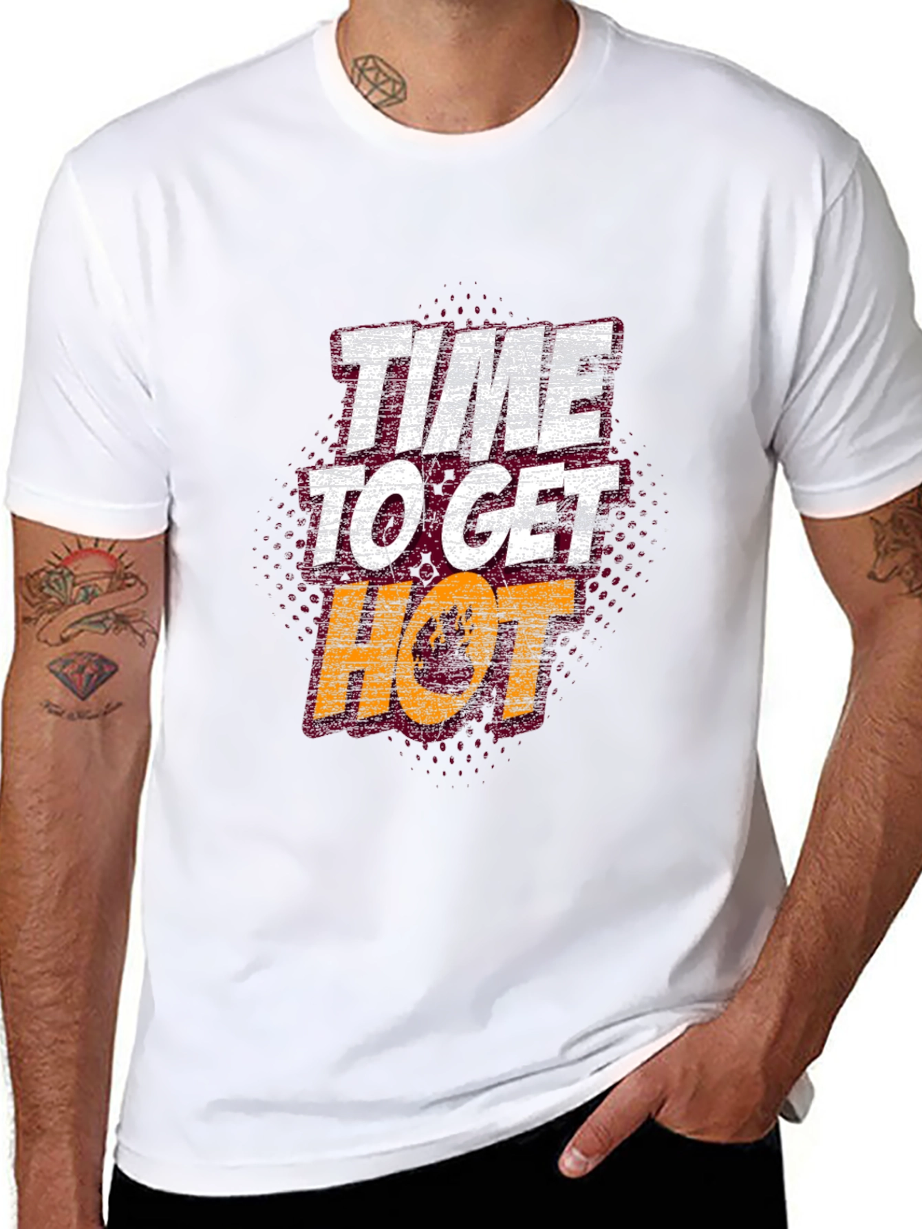 Time to Get Hot Graphic Tee