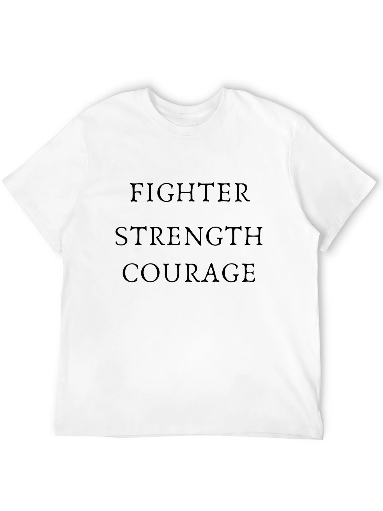 Fighter Strength Courage Graphic Tee