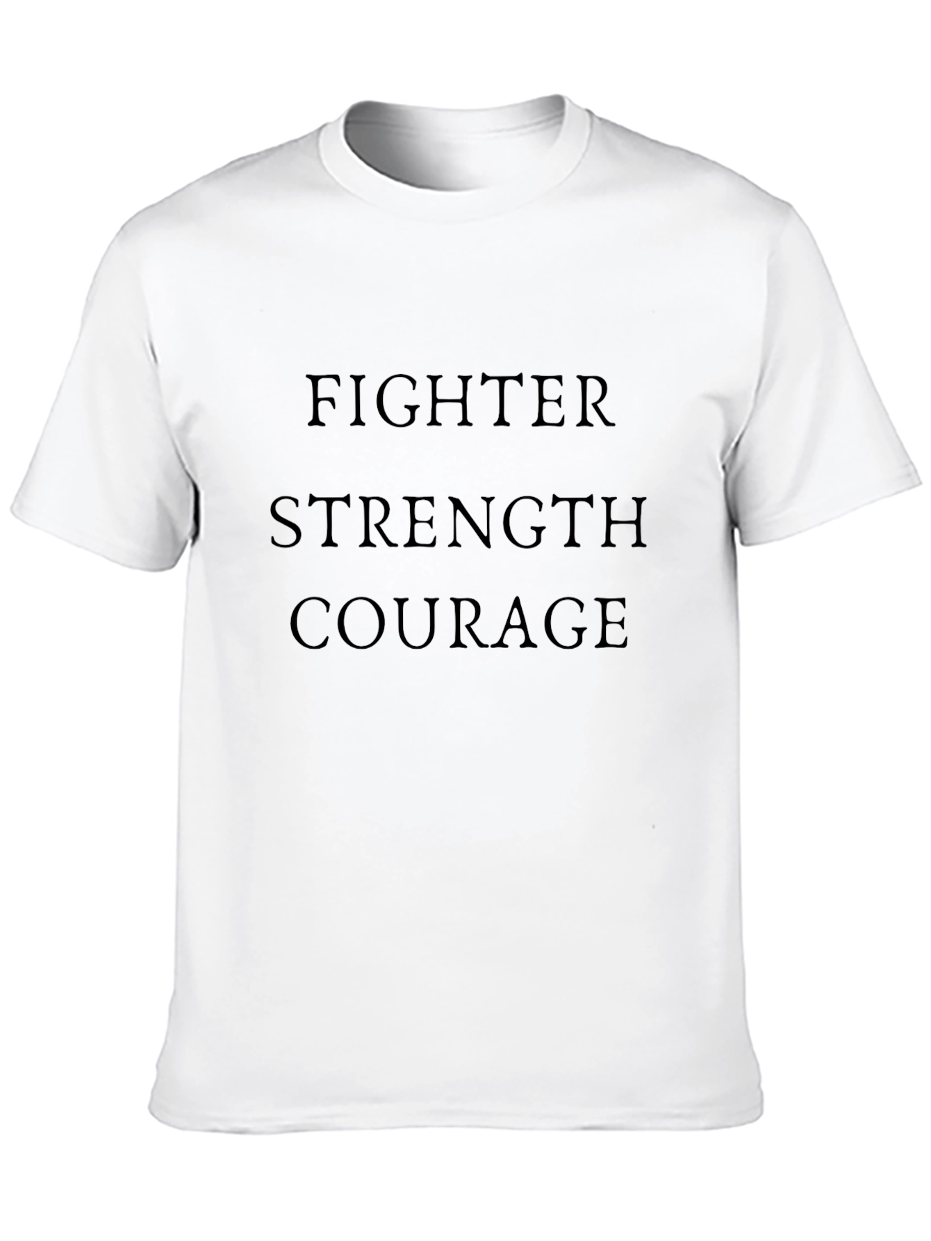 Fighter Strength Courage Graphic Tee