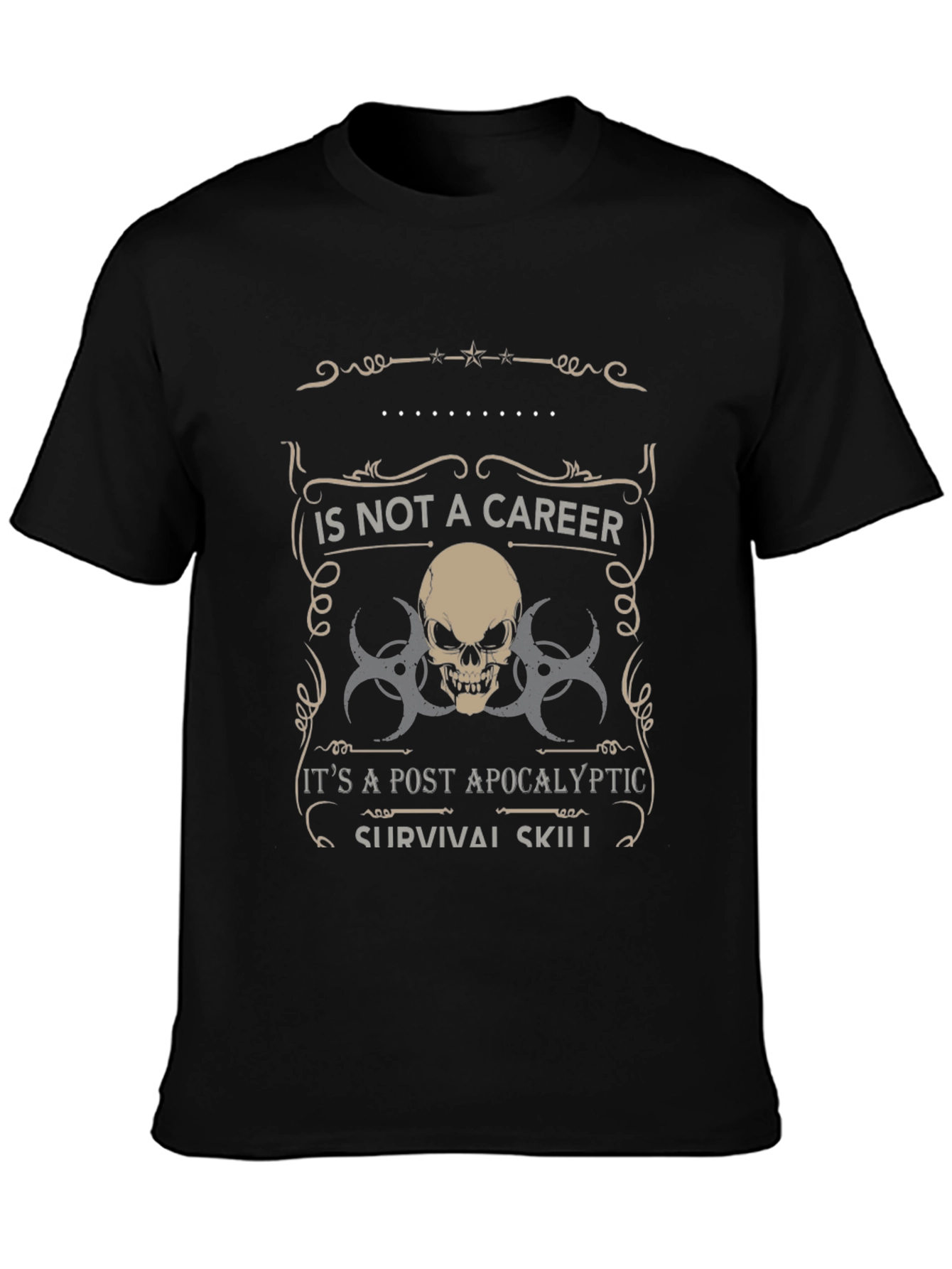 Post-Apocalyptic Survival Skills T-Shirt