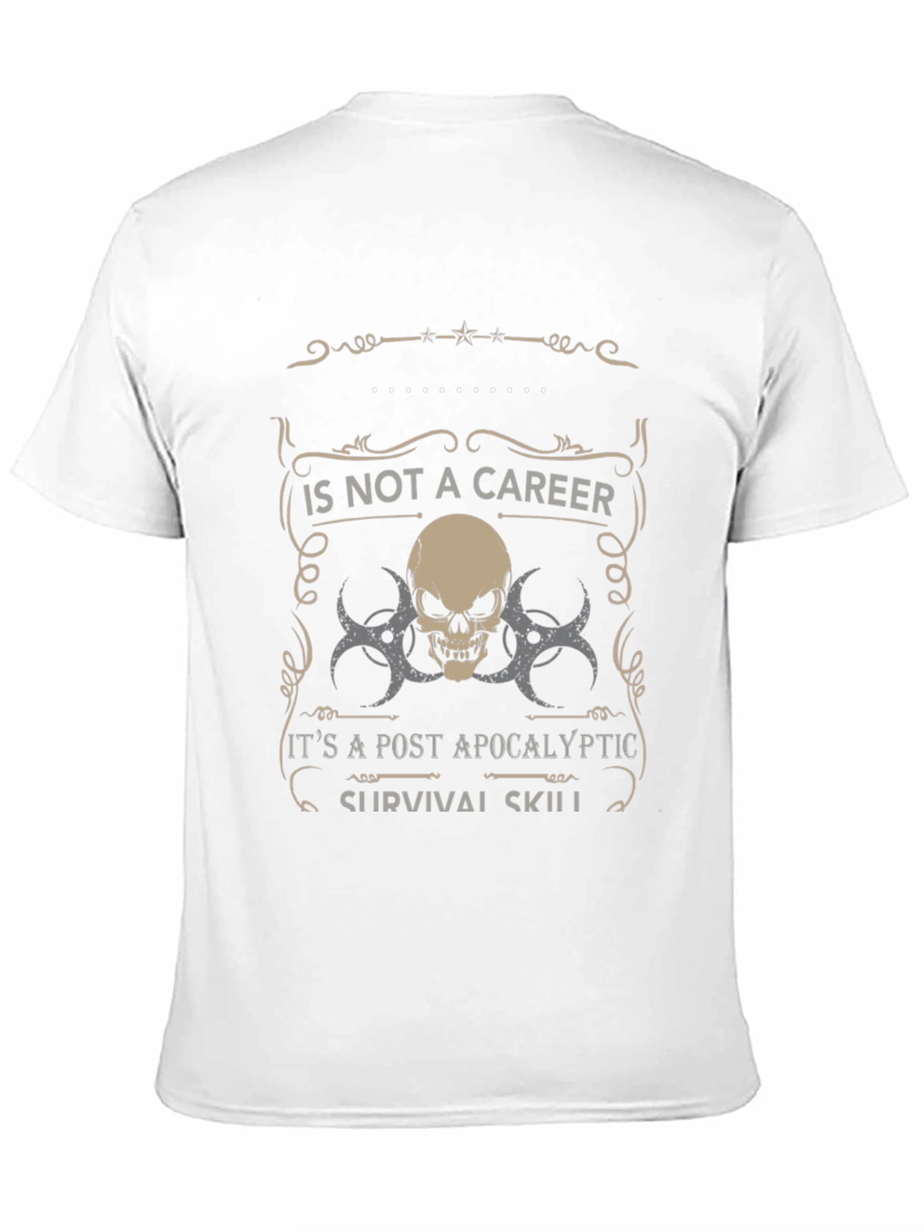 Post-Apocalyptic Survival Skills T-Shirt
