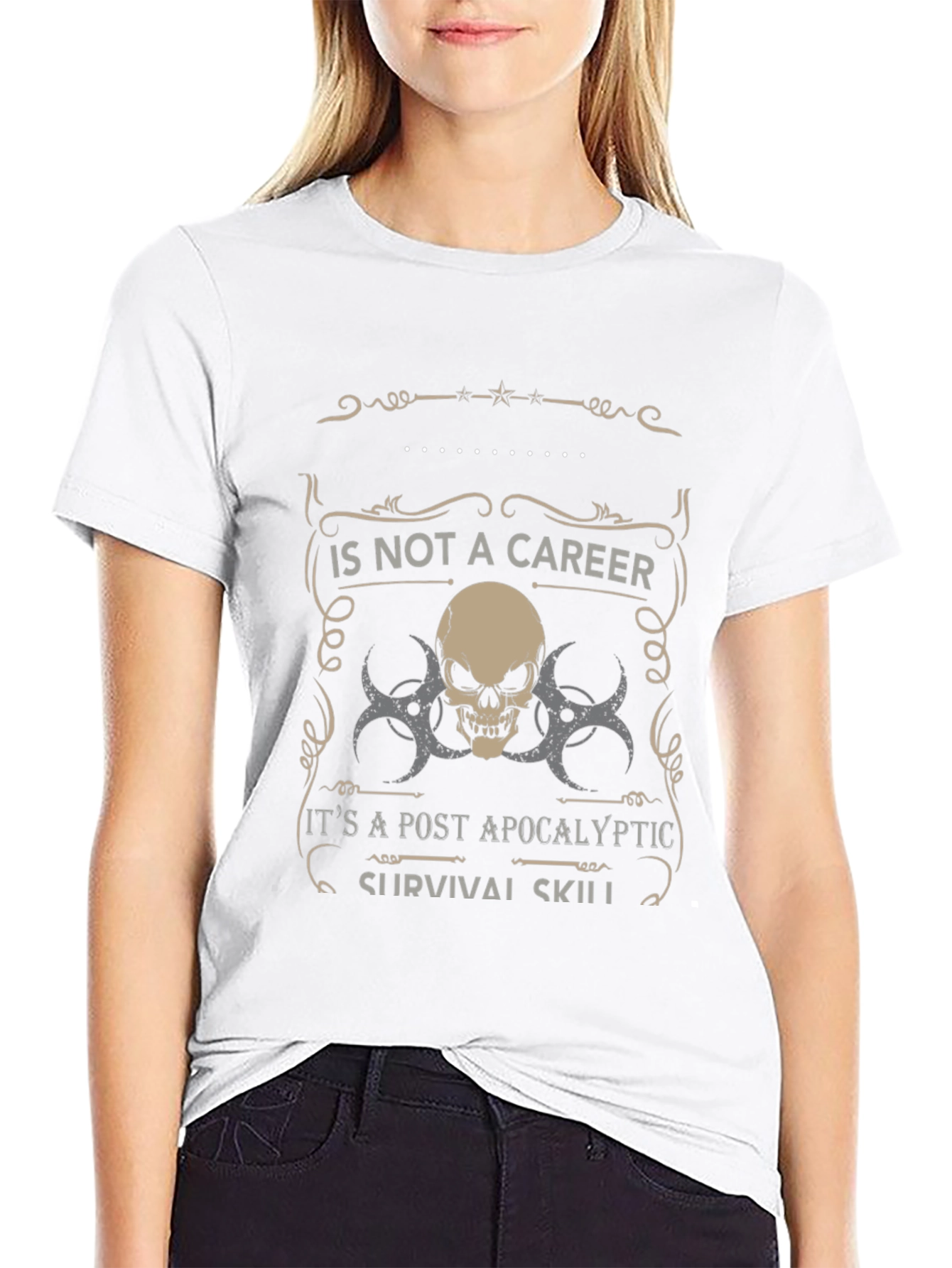 Post-Apocalyptic Survival Skills T-Shirt