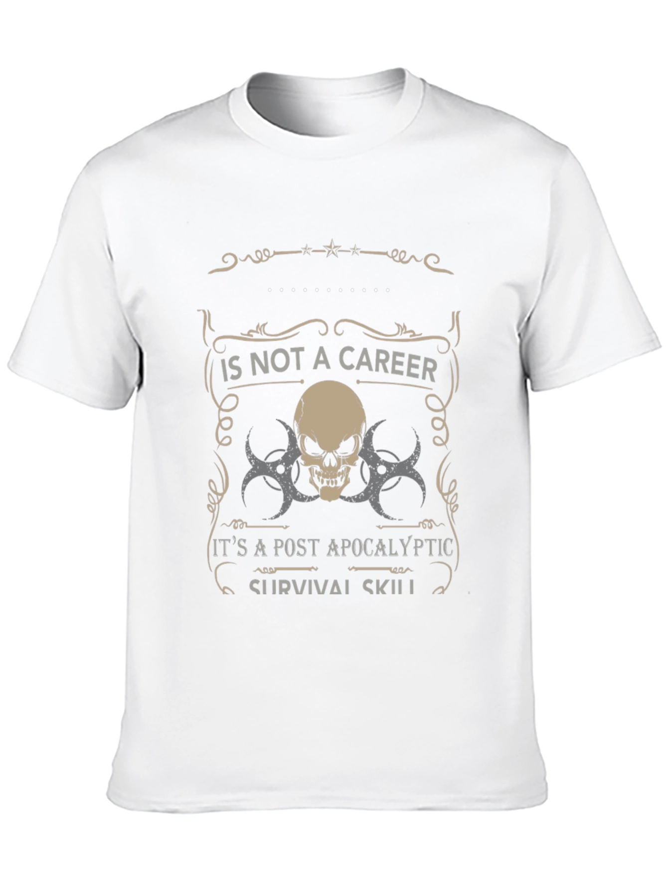 Post-Apocalyptic Survival Skills T-Shirt
