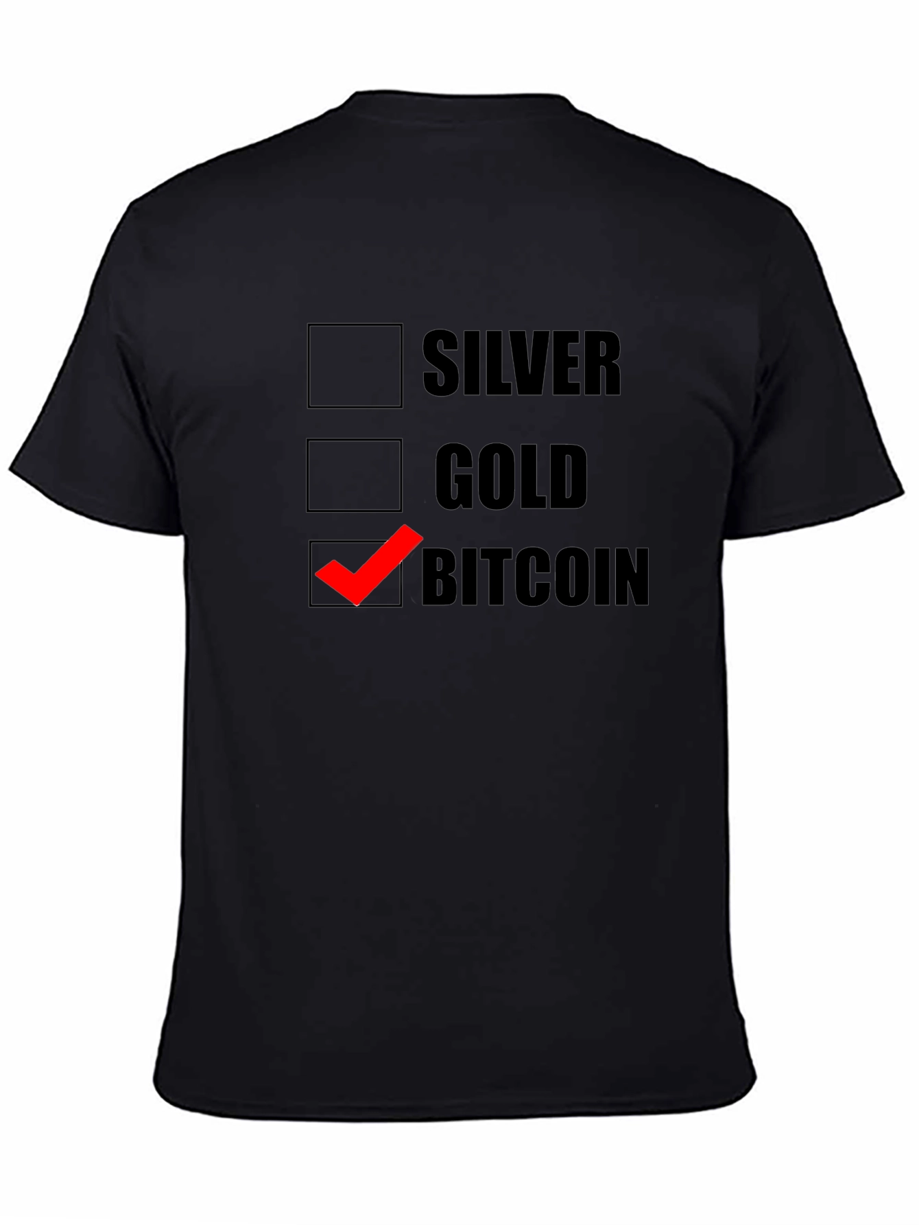 Bitcoin Choice T-Shirt - Crypto Investor Tee