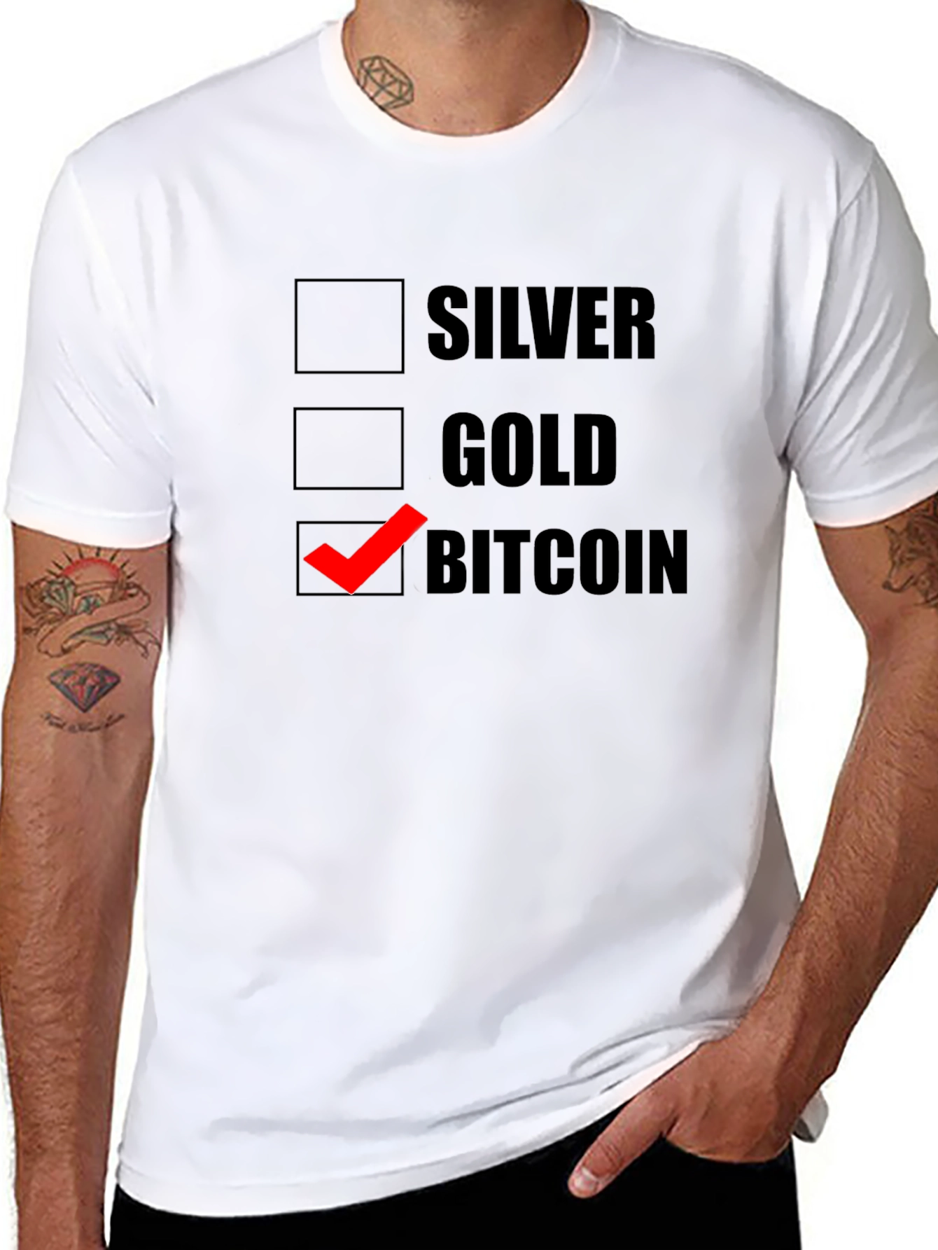 Bitcoin Choice T-Shirt - Crypto Investor Tee