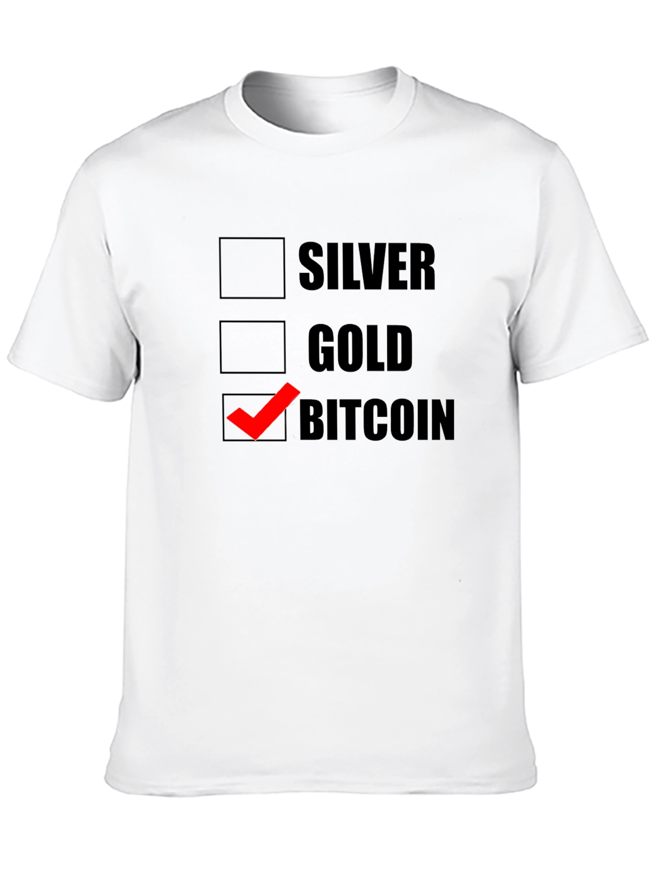 Bitcoin Choice T-Shirt - Crypto Investor Tee