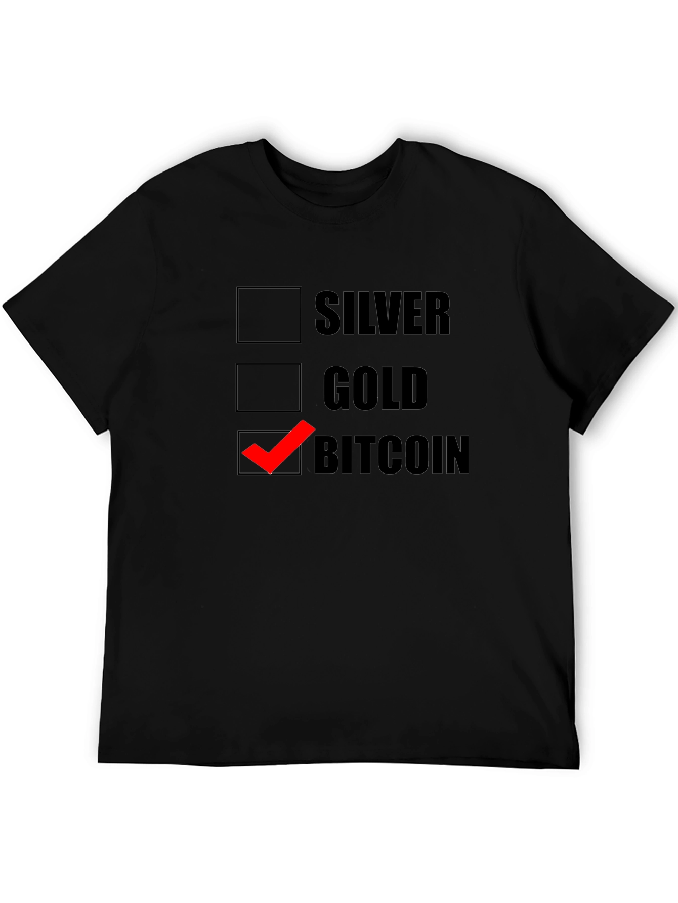 Bitcoin Choice T-Shirt - Crypto Investor Tee