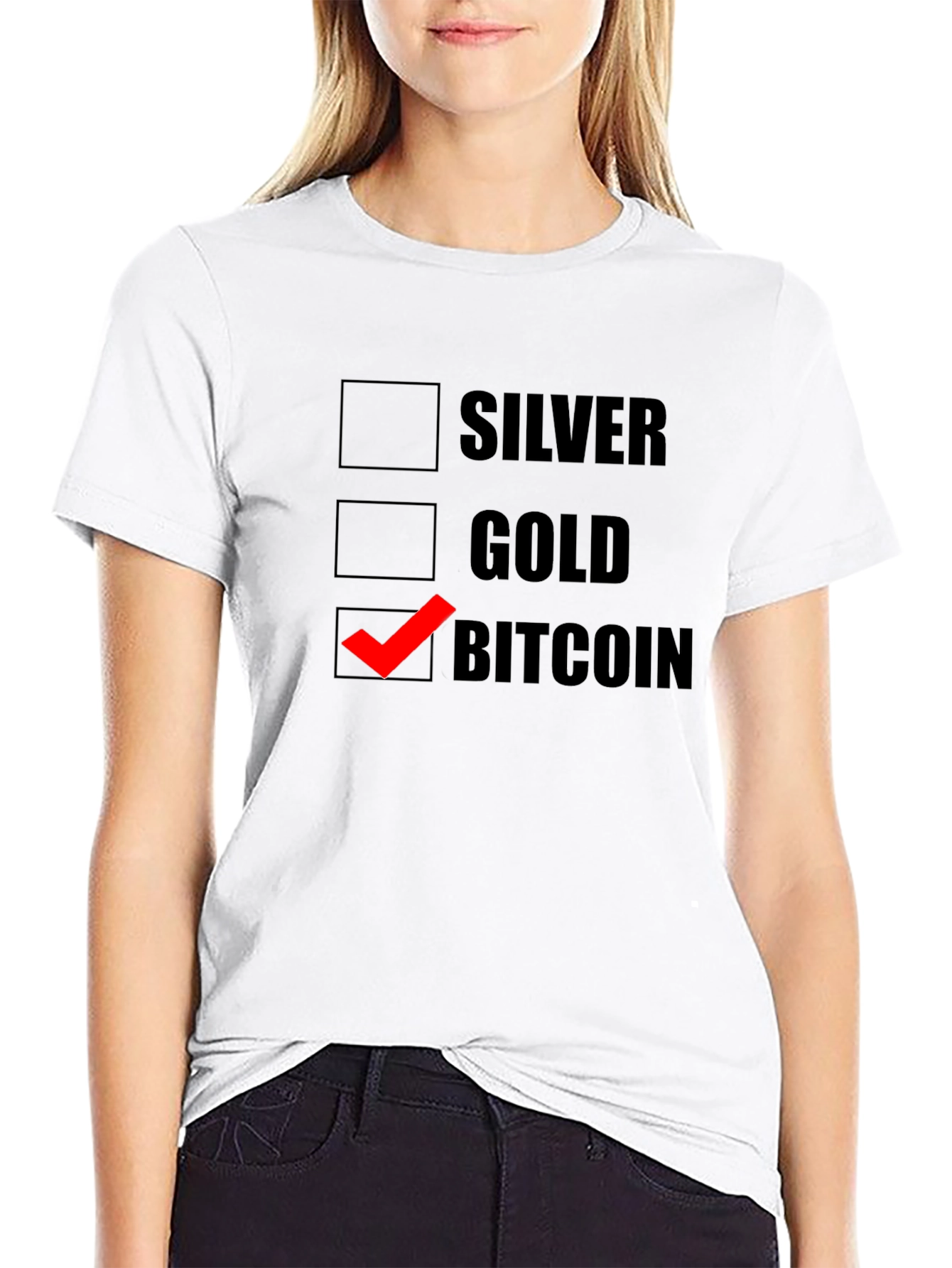 Bitcoin Choice T-Shirt - Crypto Investor Tee
