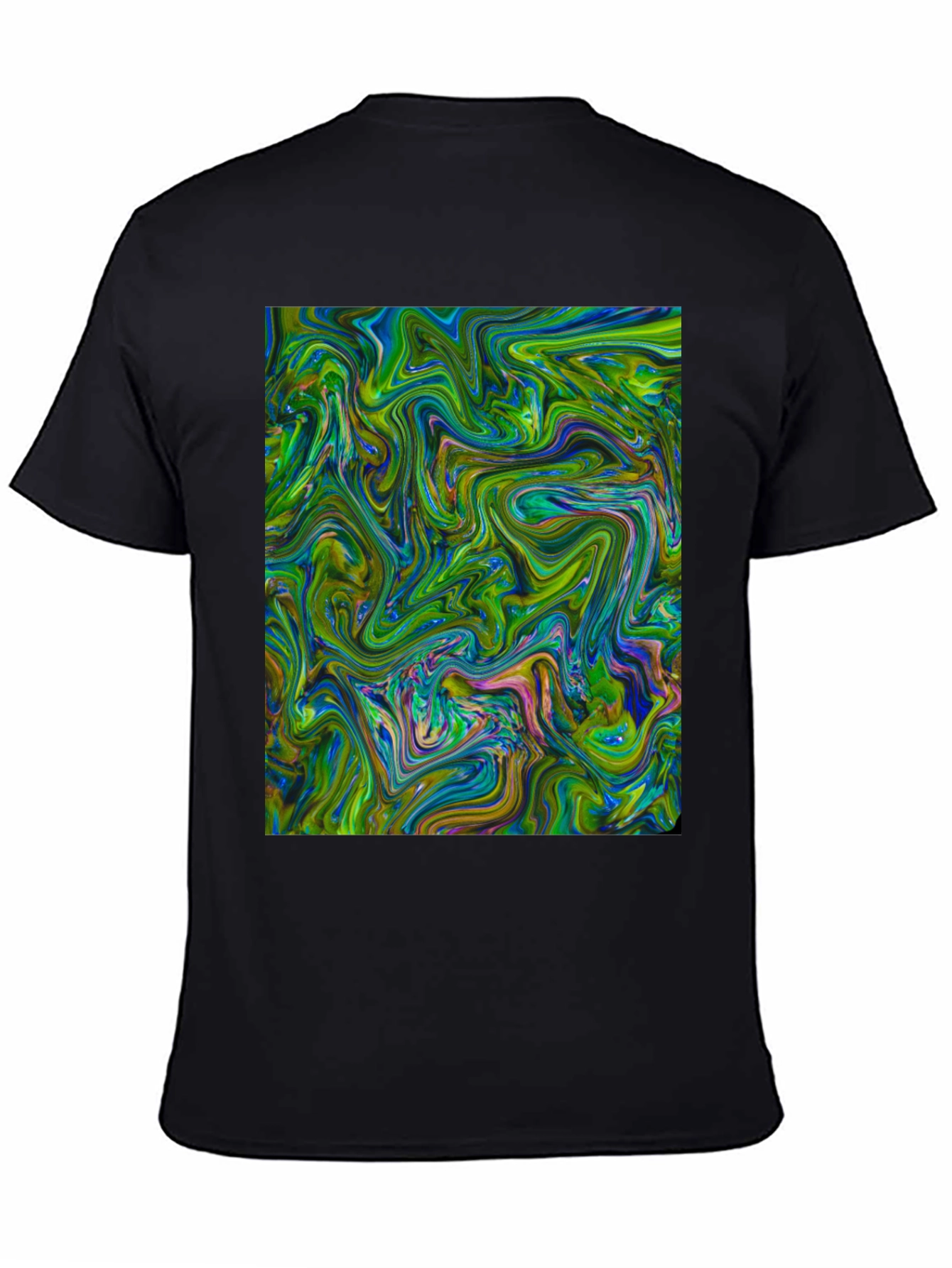 Swirl Patterned T-Shirt