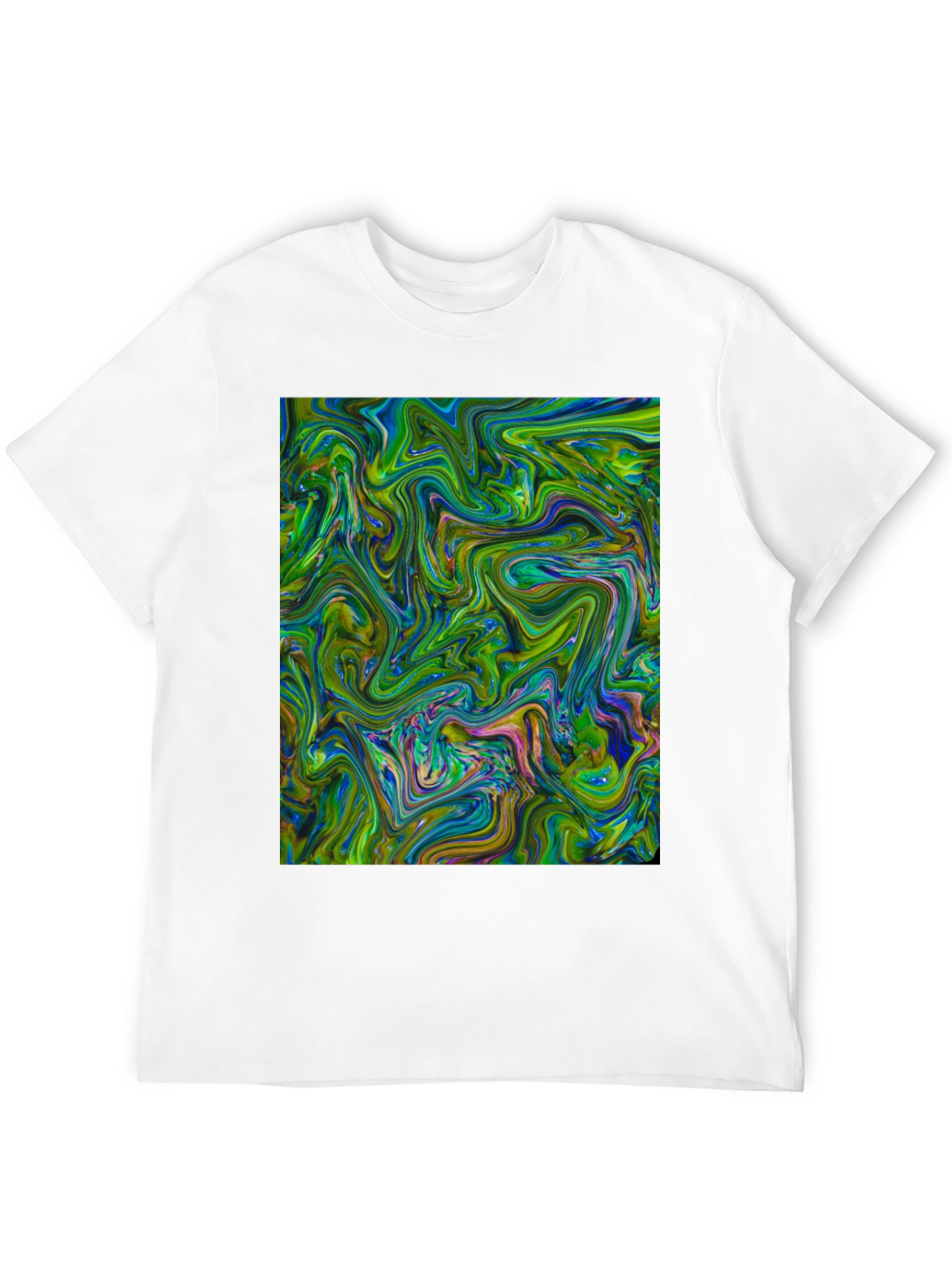 Swirl Patterned T-Shirt