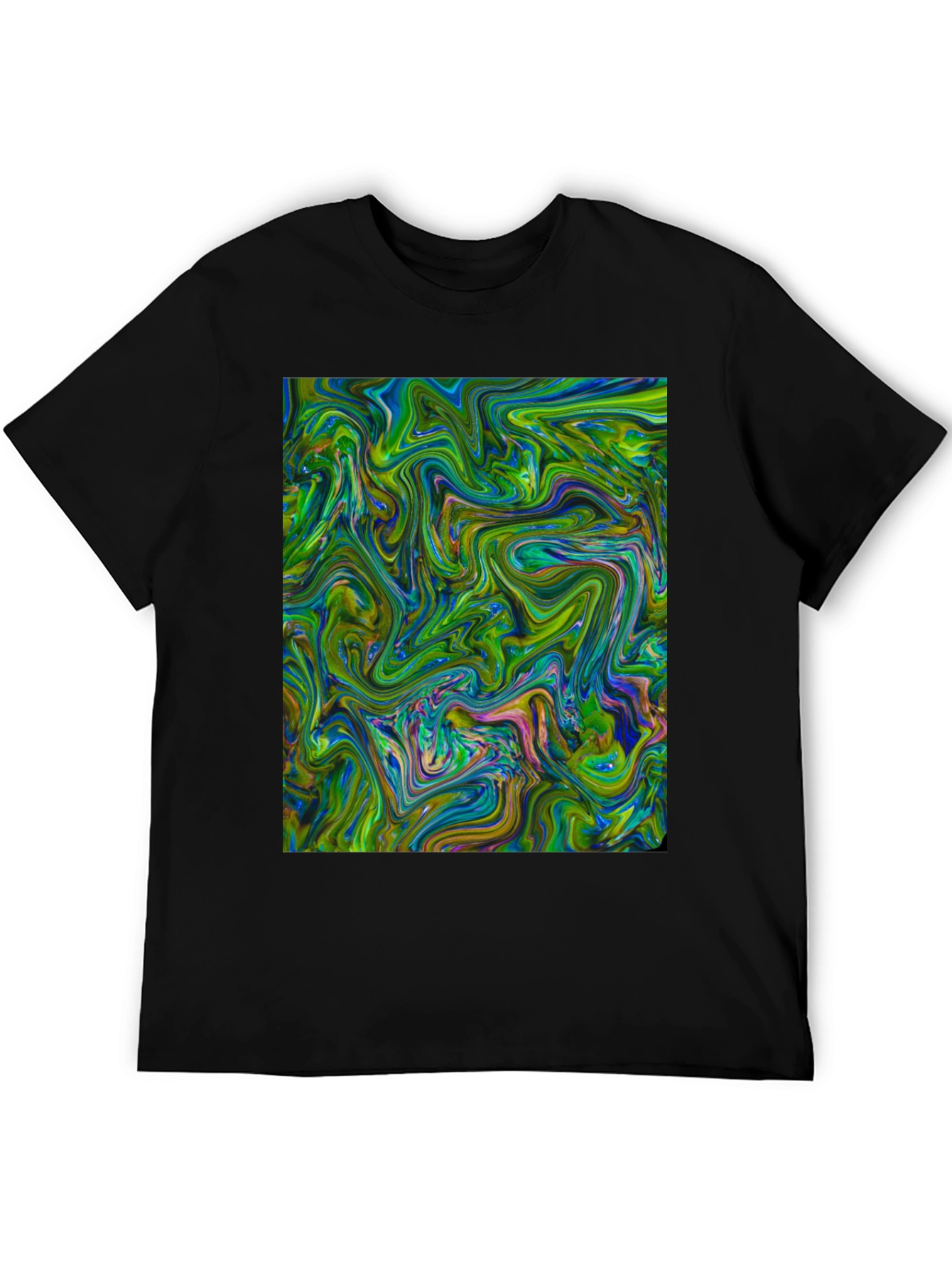 Swirl Patterned T-Shirt