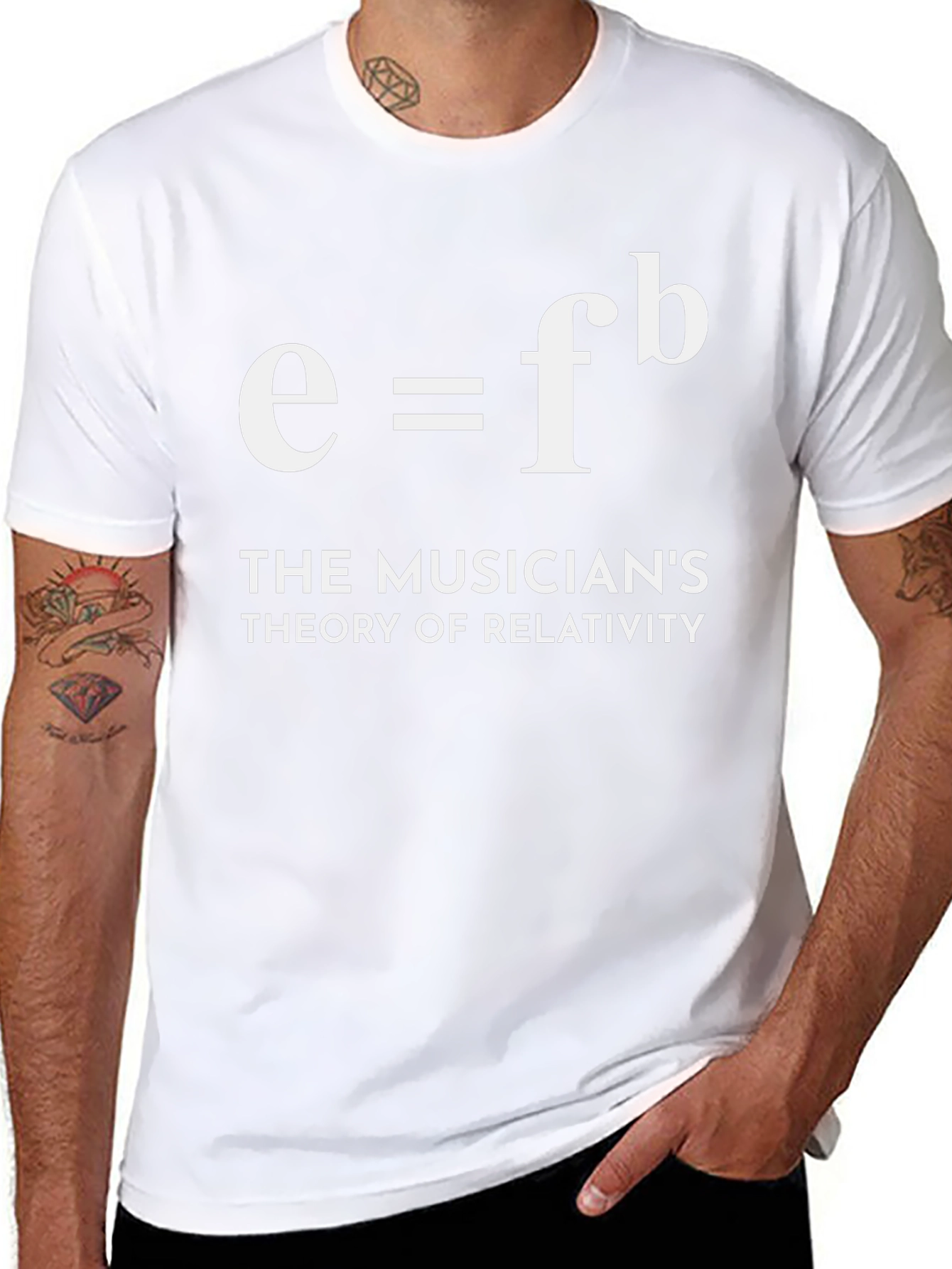 Musicians Theory of Relativity Graphic T-Shirt