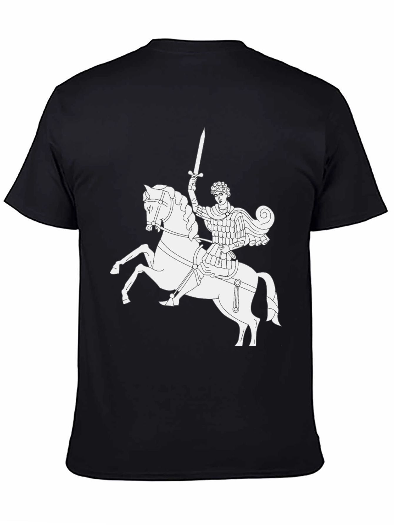 Medieval Knight T-Shirt - Black