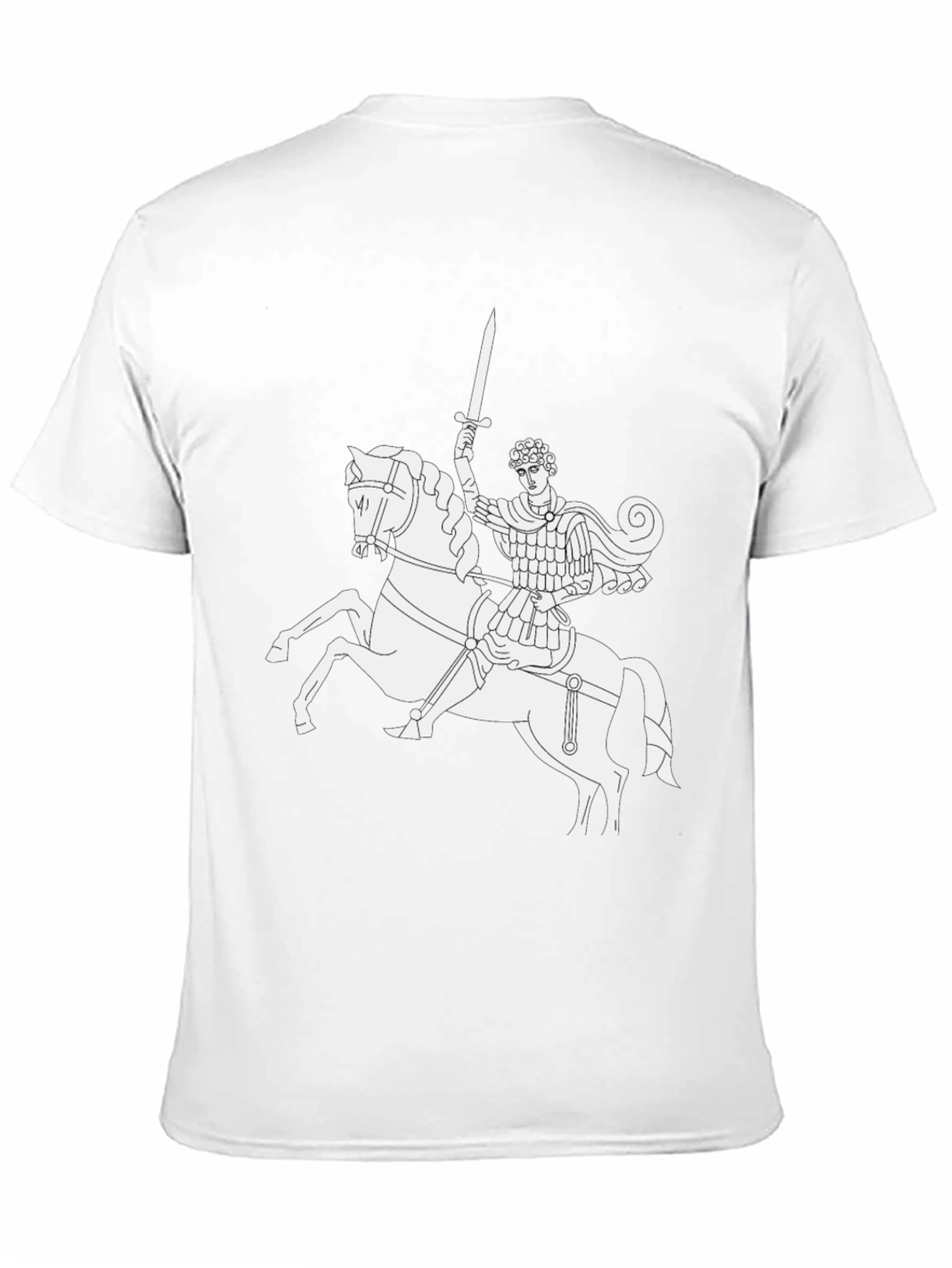 Medieval Knight T-Shirt - Black