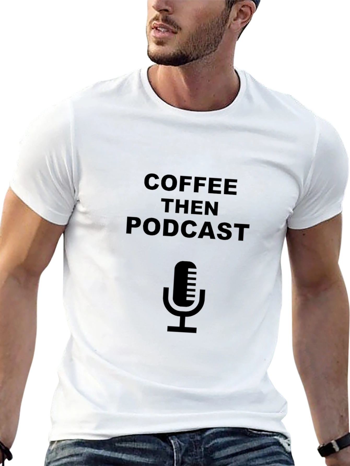 Coffee Then Podcast T-Shirt