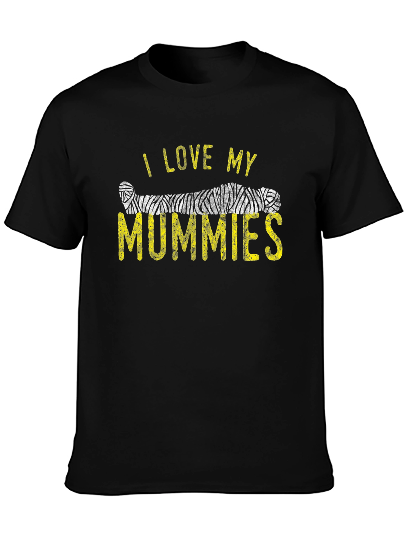 I Love My Mummies T-Shirt - Halloween Graphic Tee