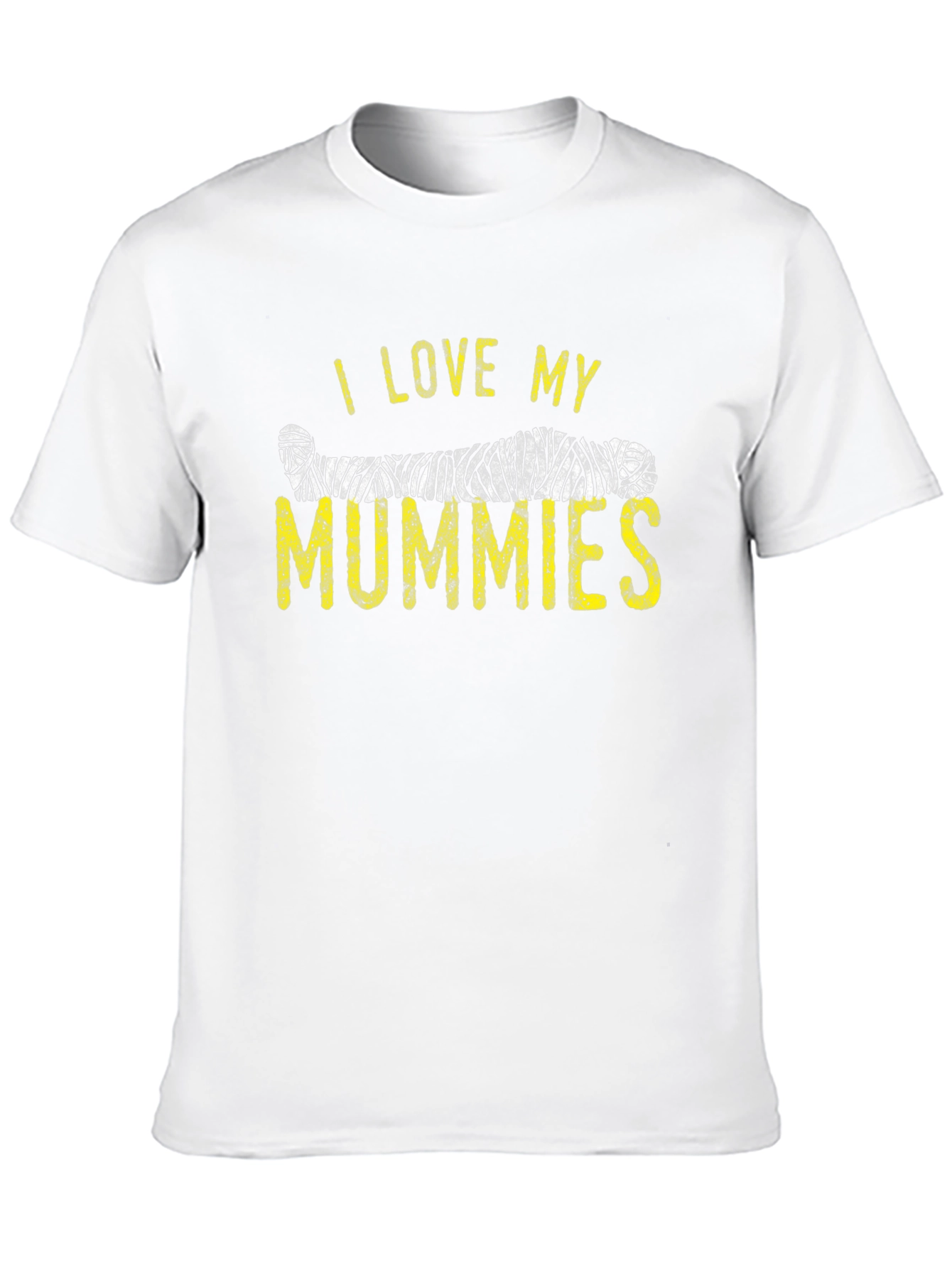 I Love My Mummies T-Shirt - Halloween Graphic Tee
