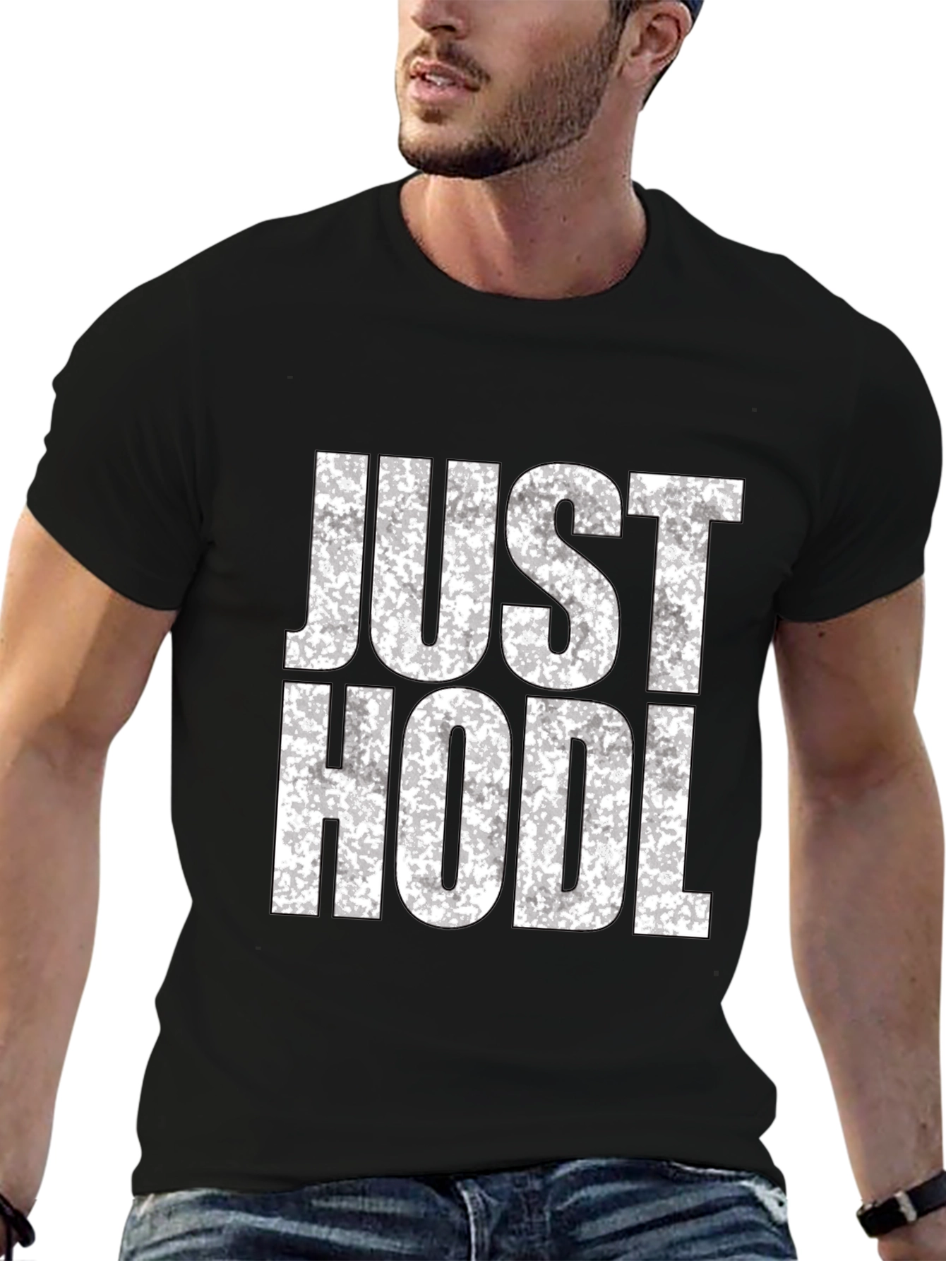 Just Hodl T-Shirt - Crypto Investor Tee
