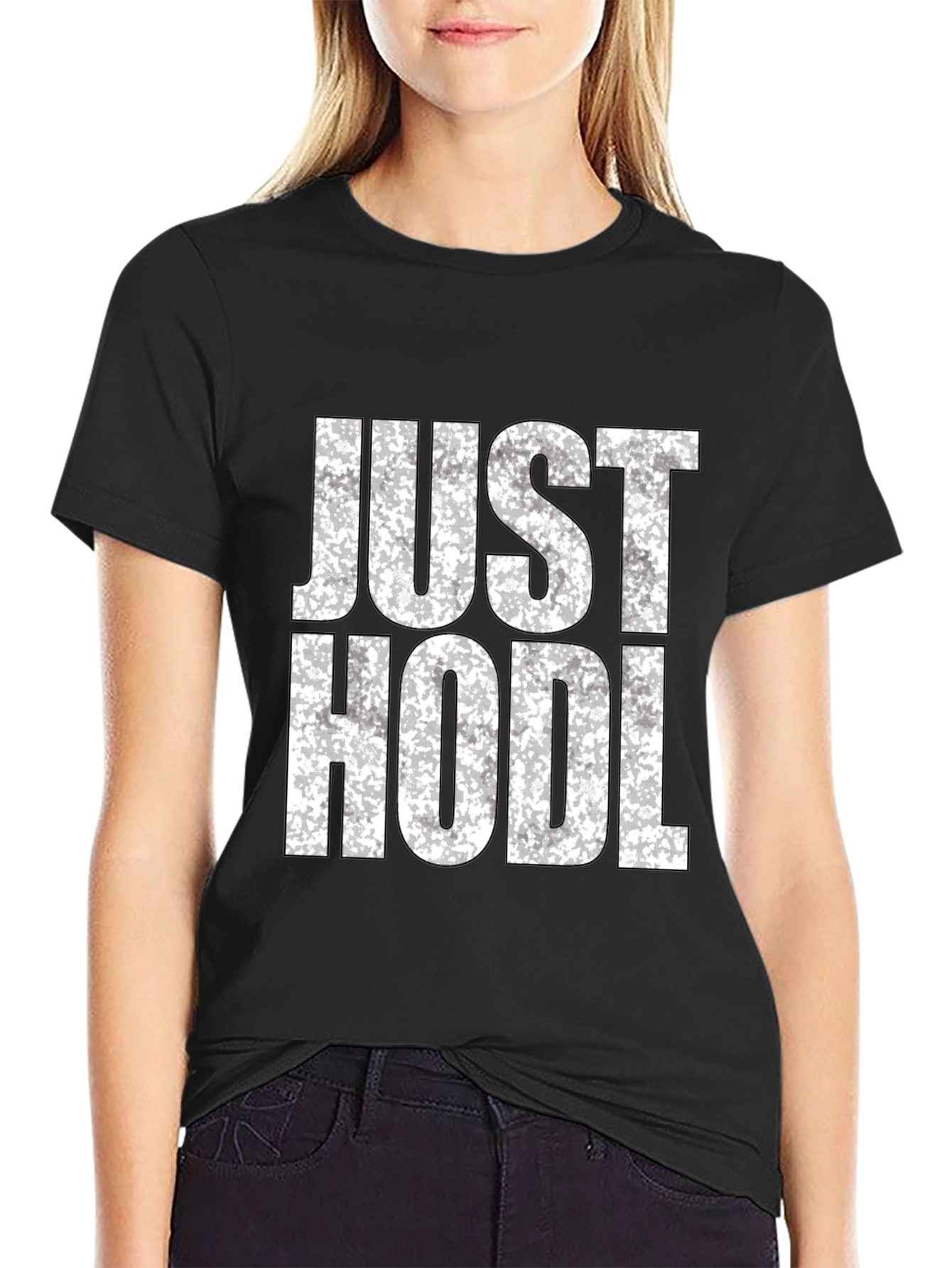Just Hodl T-Shirt - Crypto Investor Tee