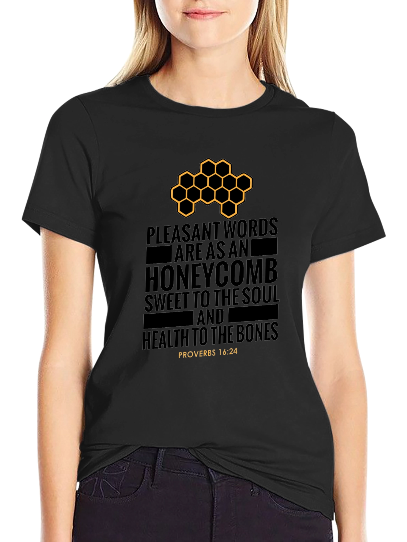Pleasant Words Honeycomb T-Shirt