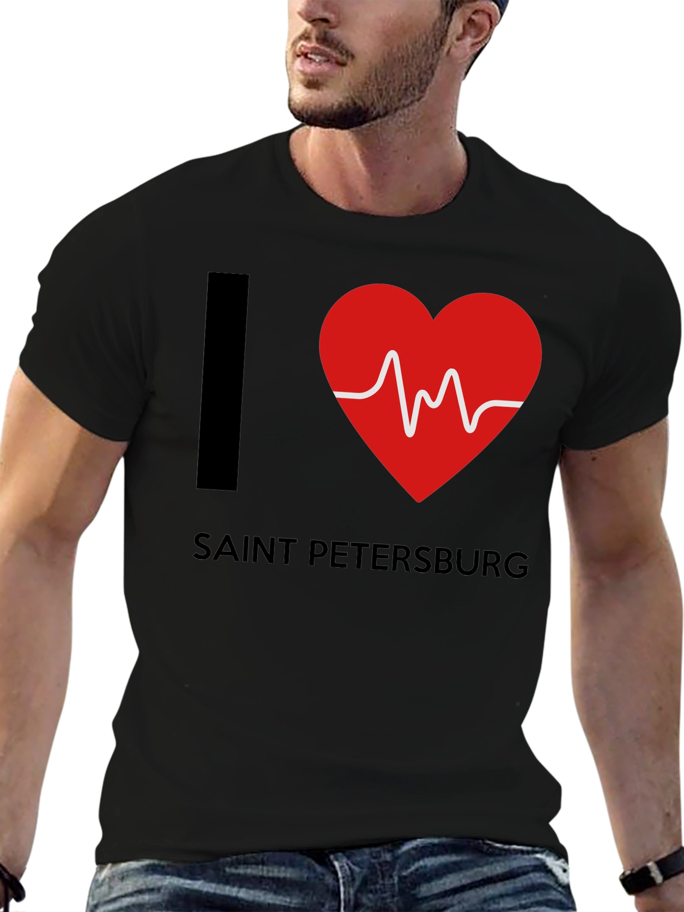 I Love Saint Petersburg Graphic Tee