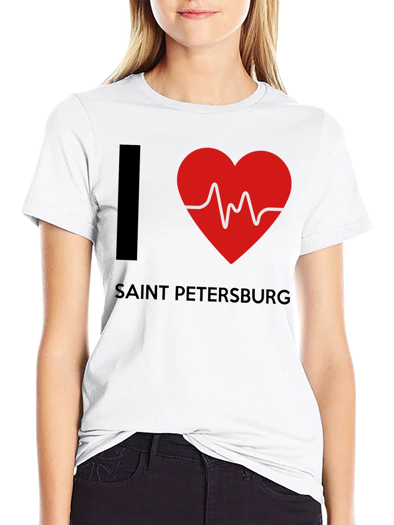I Love Saint Petersburg Graphic Tee