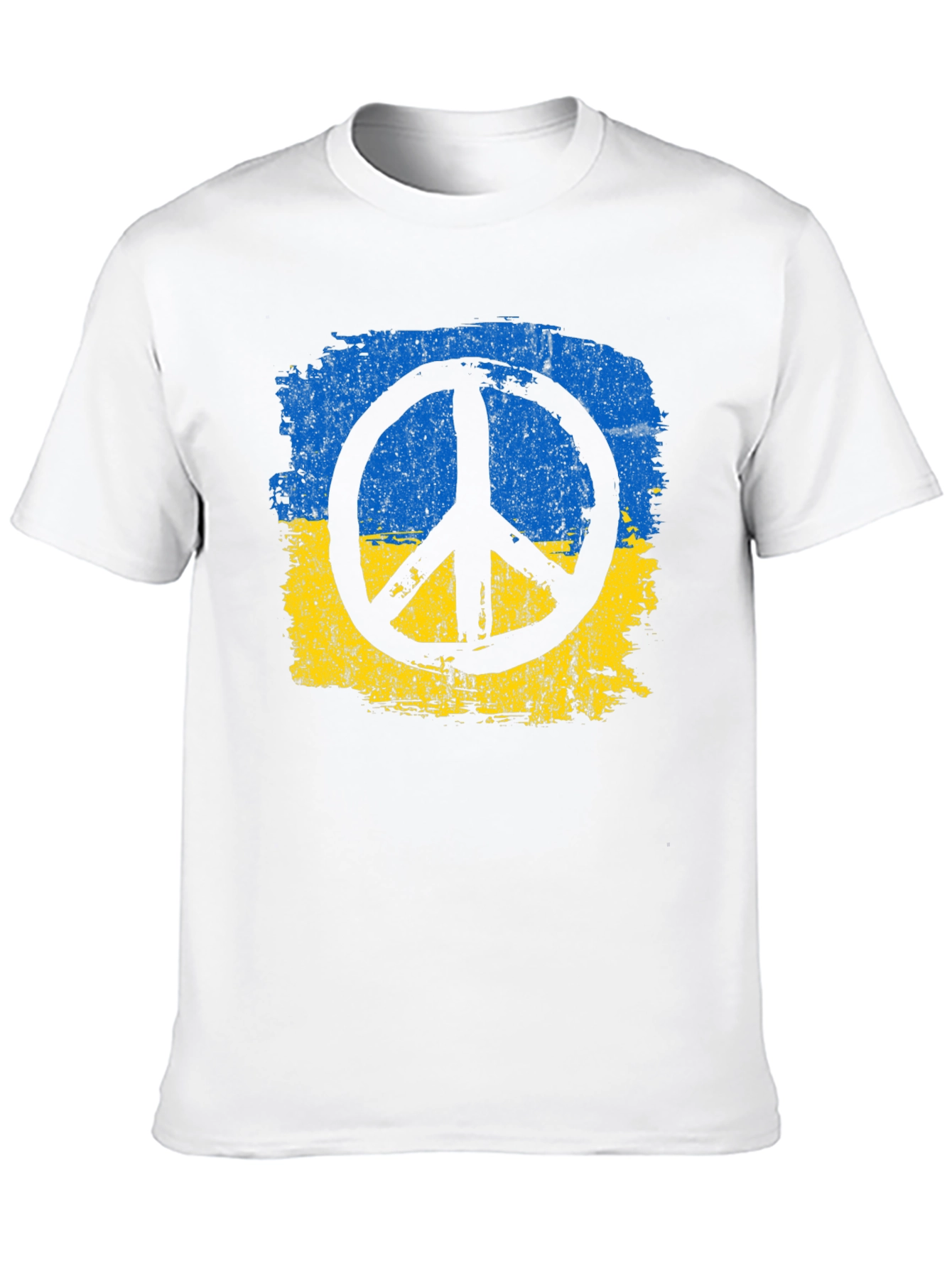Ukraine Peace Symbol Graphic Tee
