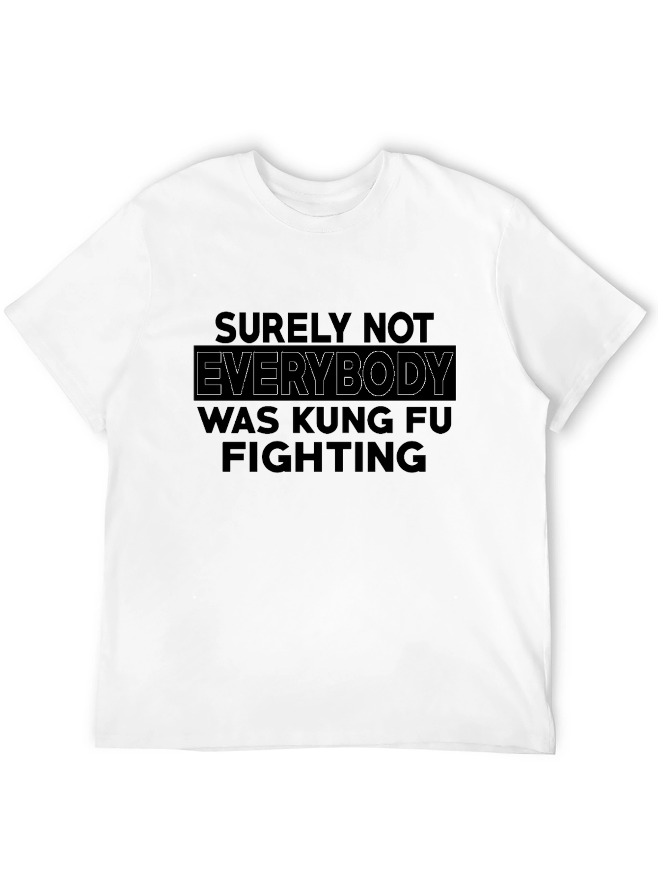 Kung Fu Fighting Black T-Shirt