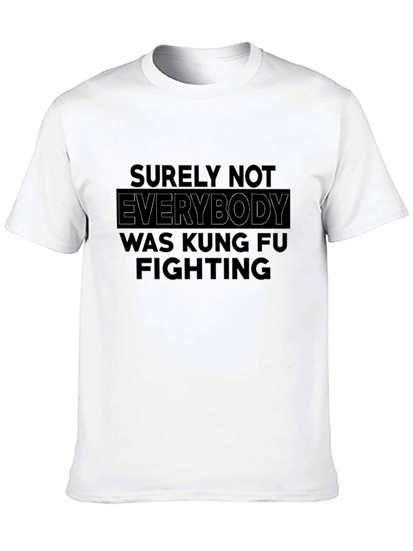 Kung Fu Fighting Black T-Shirt
