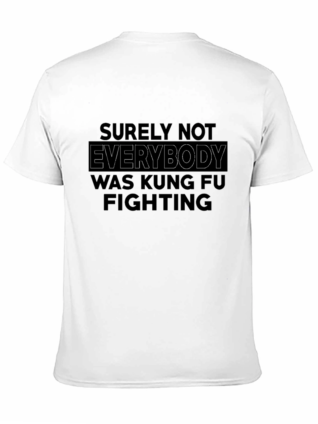 Kung Fu Fighting Black T-Shirt