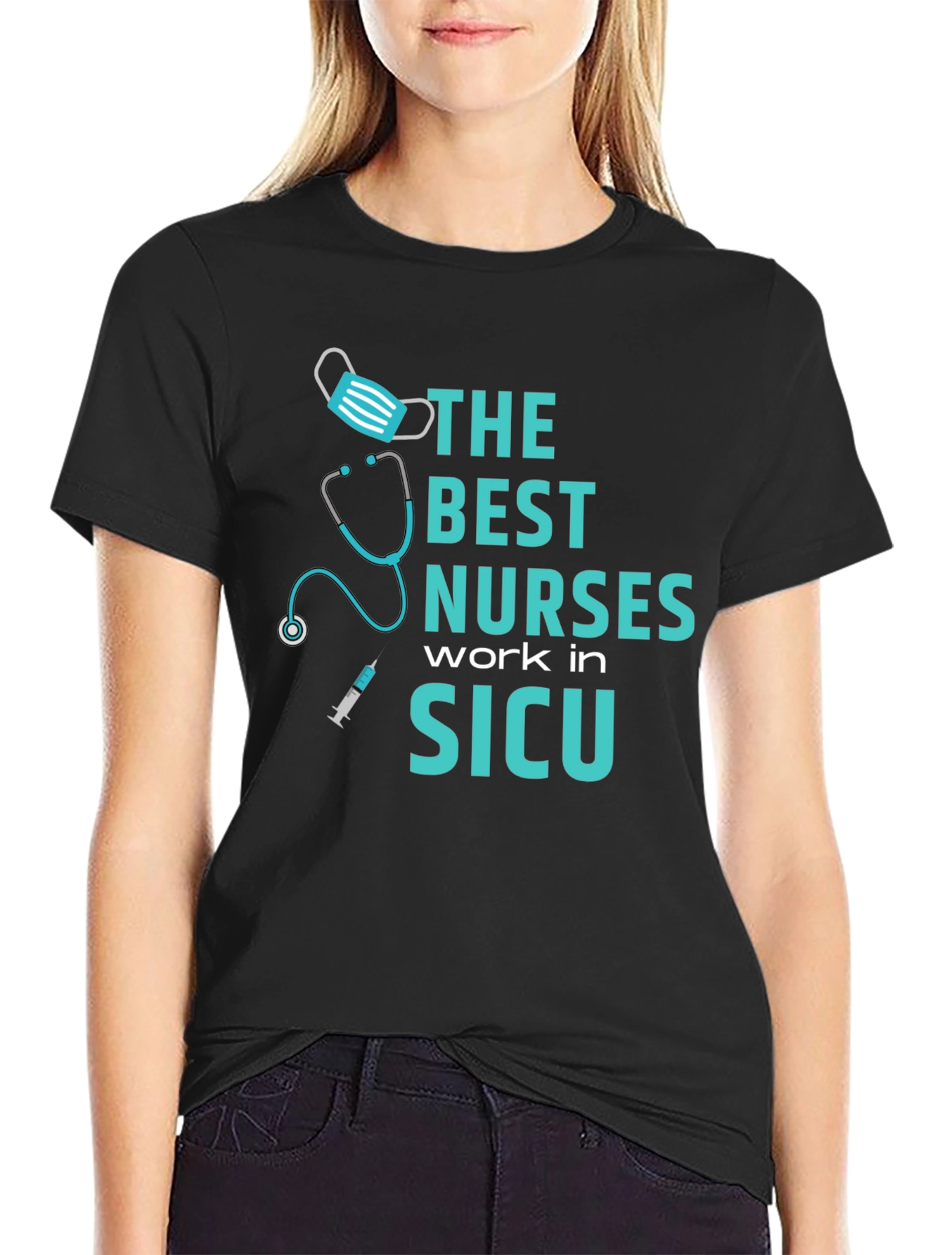 The Best Nurses Work in SICU T-Shirt